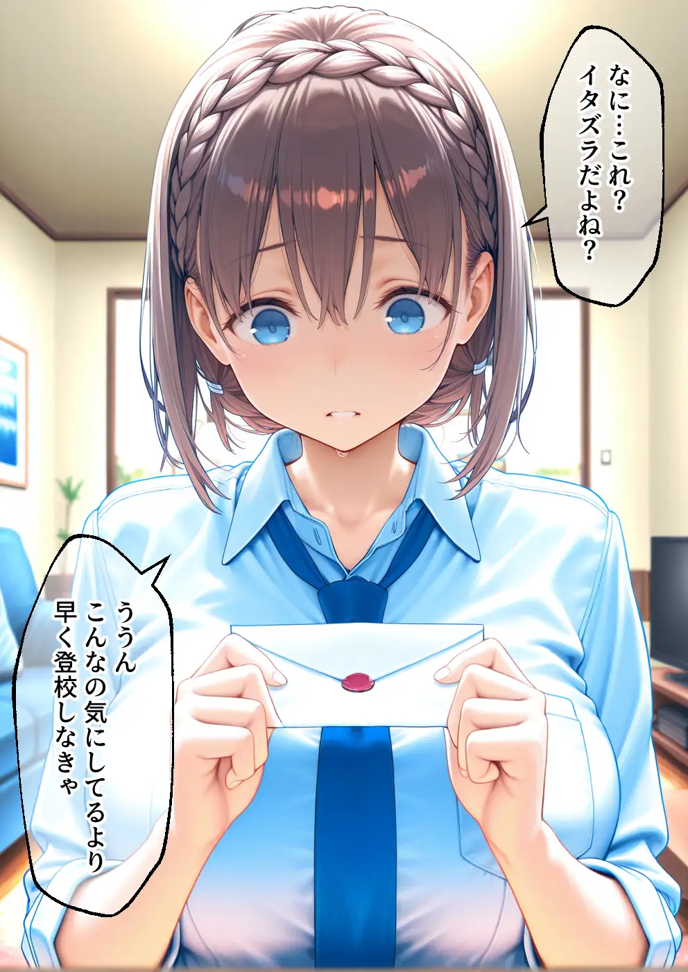 監禁アクメ地獄 孕んでも解放されない 快楽の牢獄  学生編 4ページ