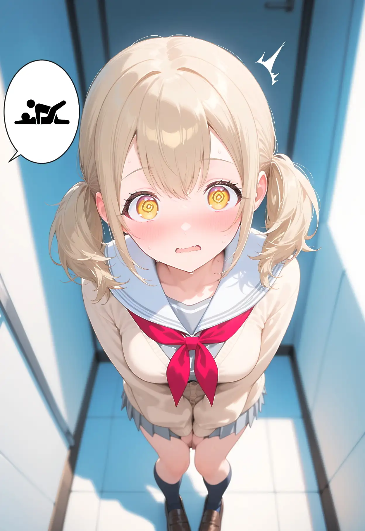 こ●ねちゃんとえっち（ストーリー風） 2ページ
