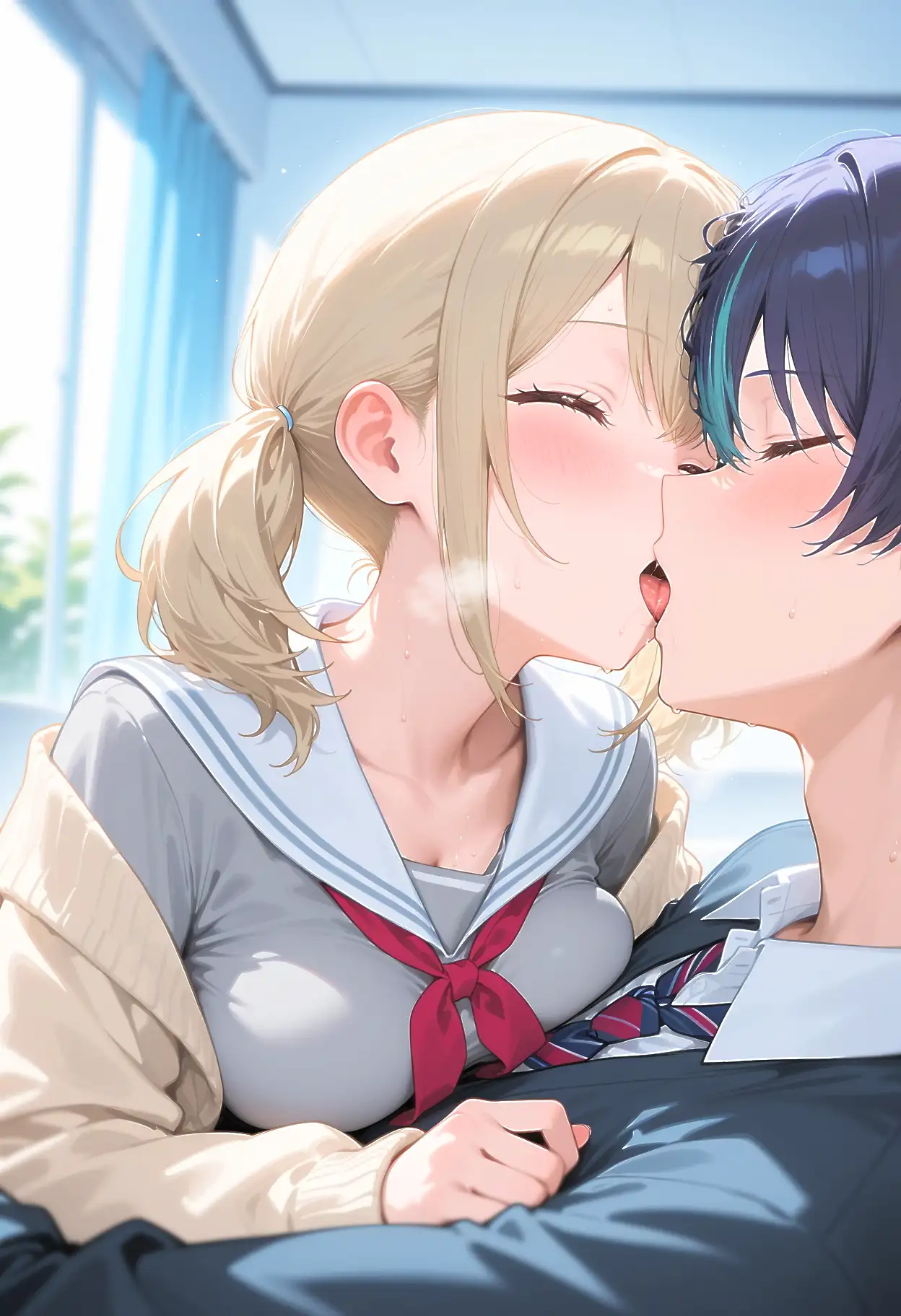 こ●ねちゃんとえっち（ストーリー風） 5ページ