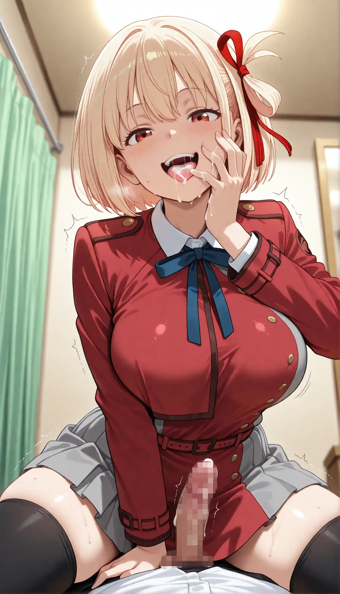 洗脳マシンでスケベにいいなり！！ドスケベリコリスのエッチなお仕事♪淫乱チンポケースはご主人様に発情中 17ページ