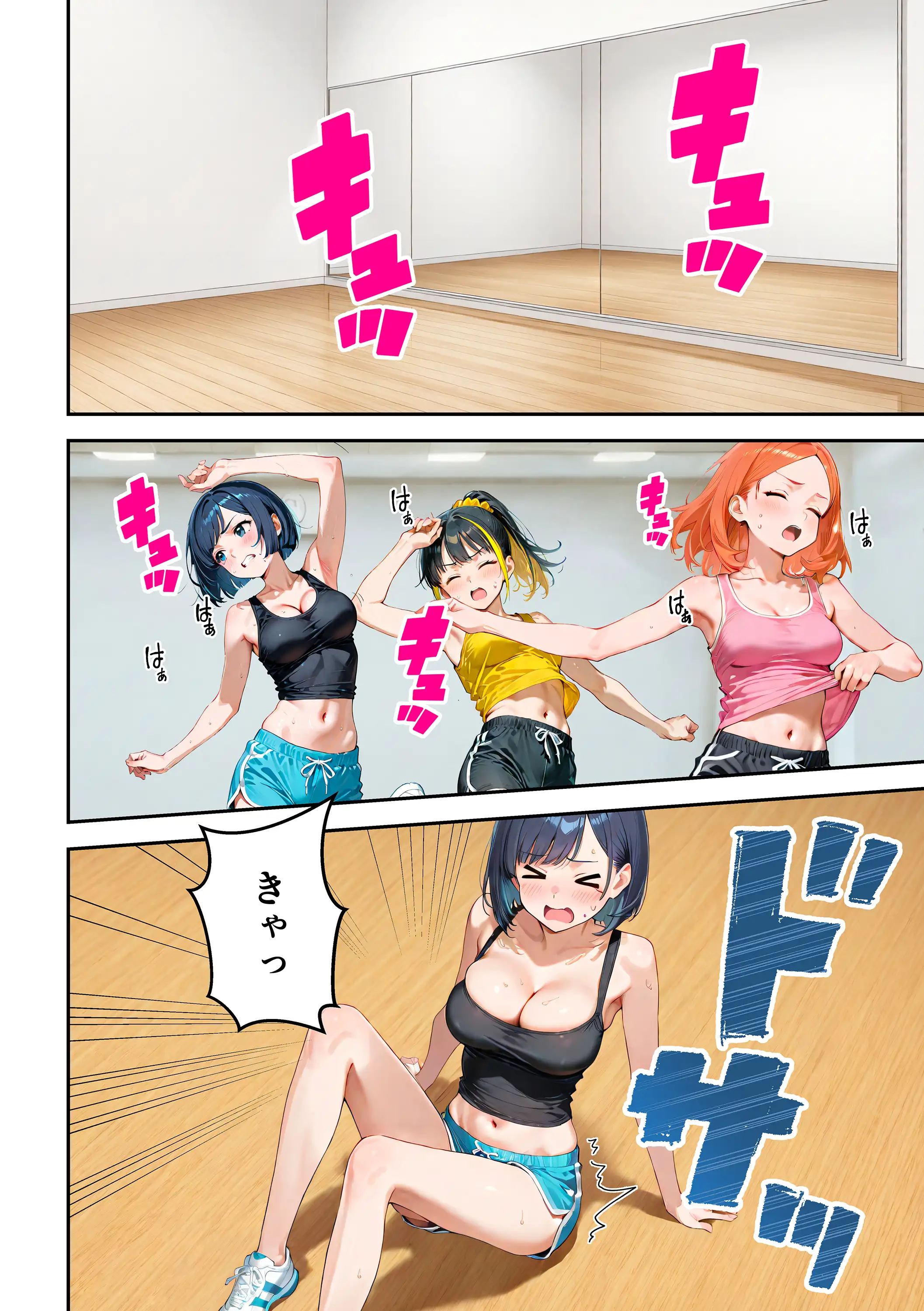 アイドルの卵 -アイドルの卵達がオーディション中に敏腕プロデューサーからセックスで指導を受ける話- 5ページ