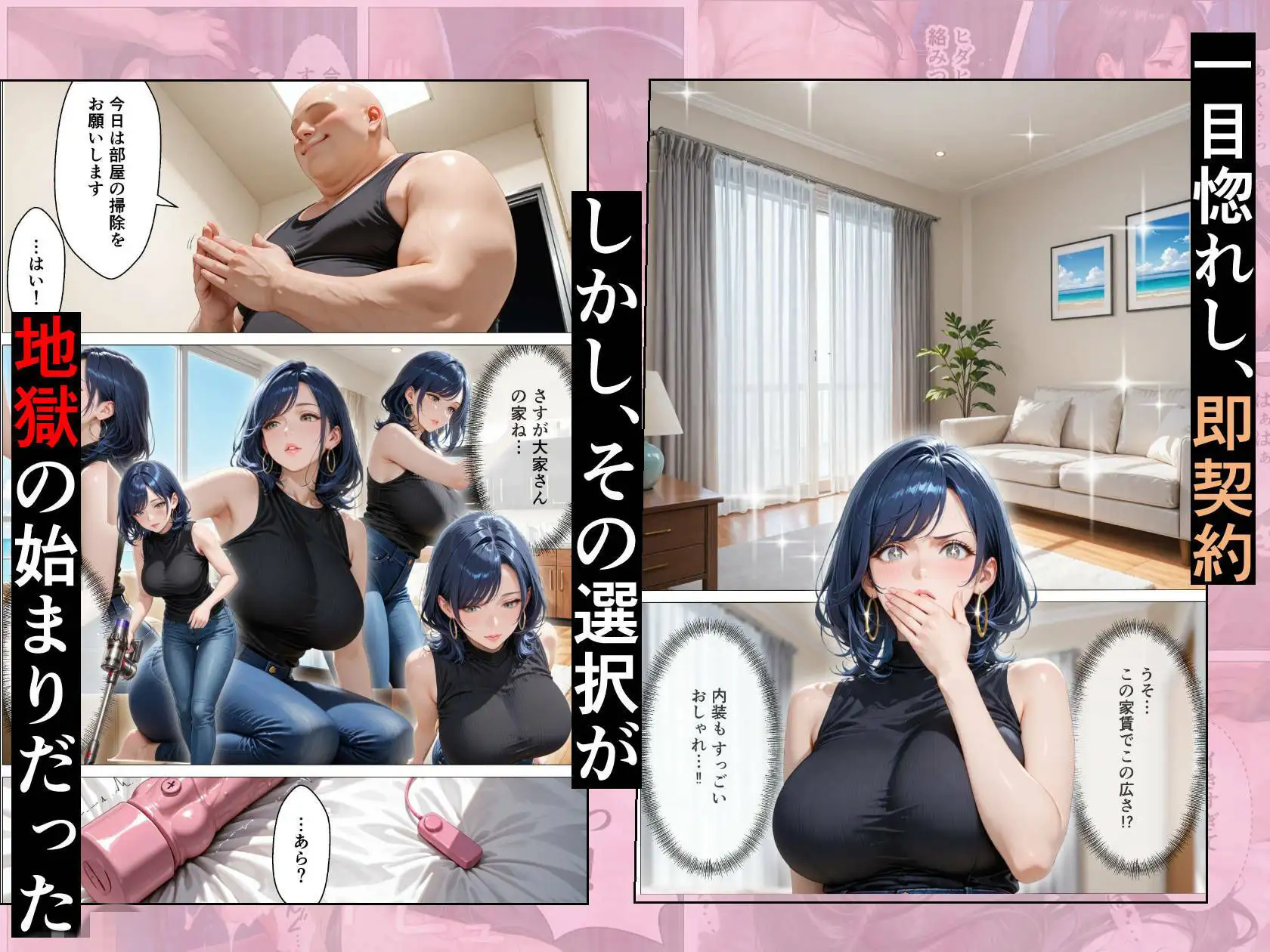 孕ませアパート 親子揃って完全に堕ちるまで 3ページ