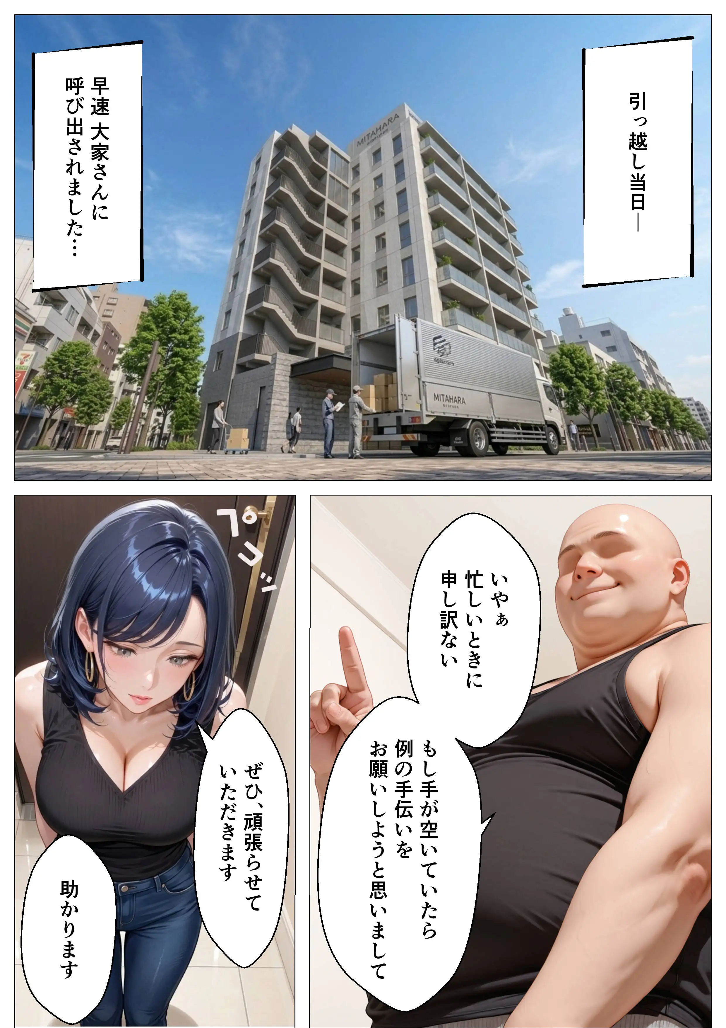 孕ませアパート 親子揃って完全に堕ちるまで 11ページ