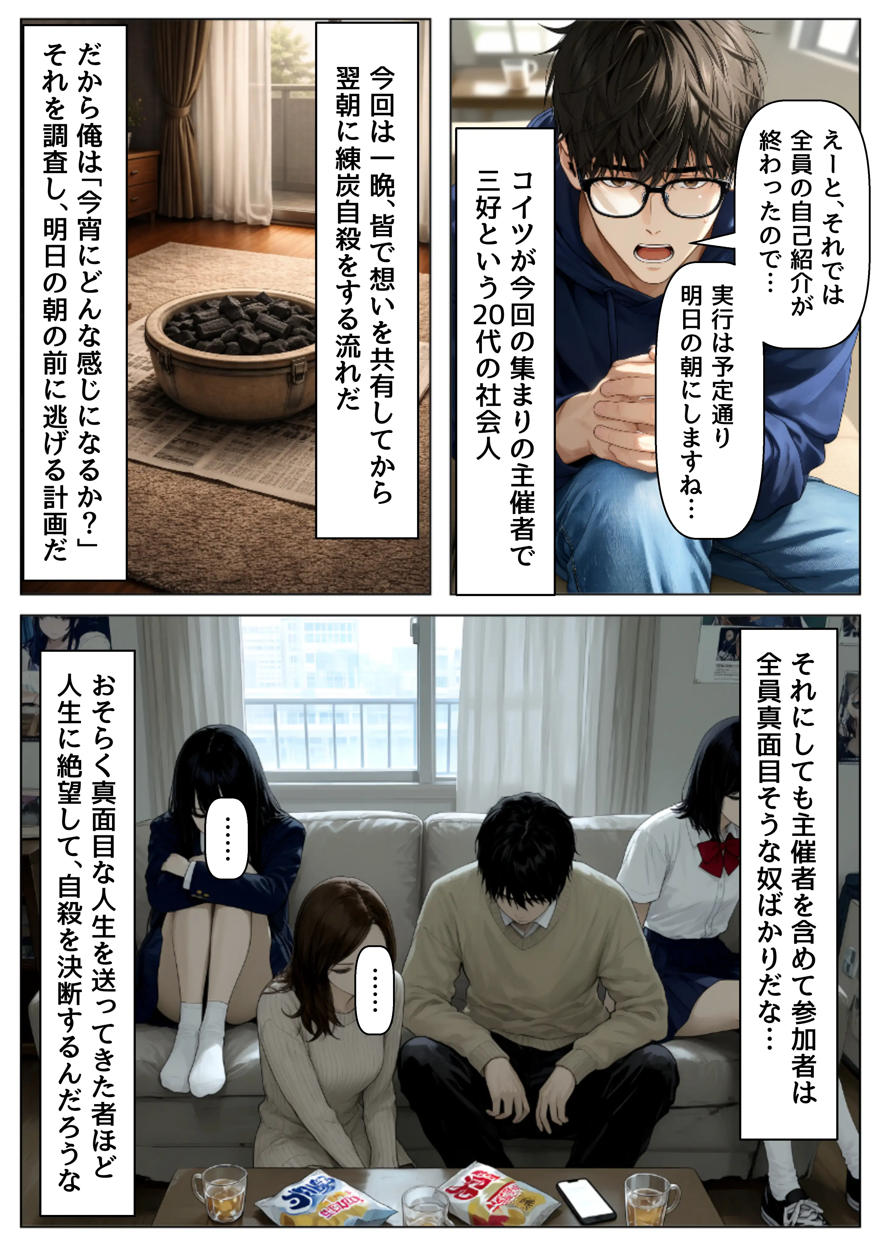 実録！  集団自●に俺は潜入取材する 6ページ