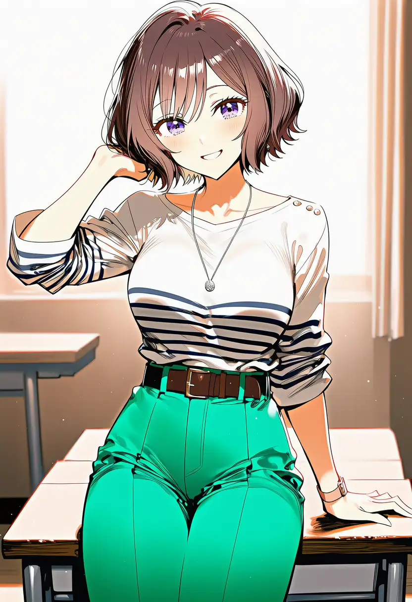 根緒あさ〇 初星教師の非日常 1ページ