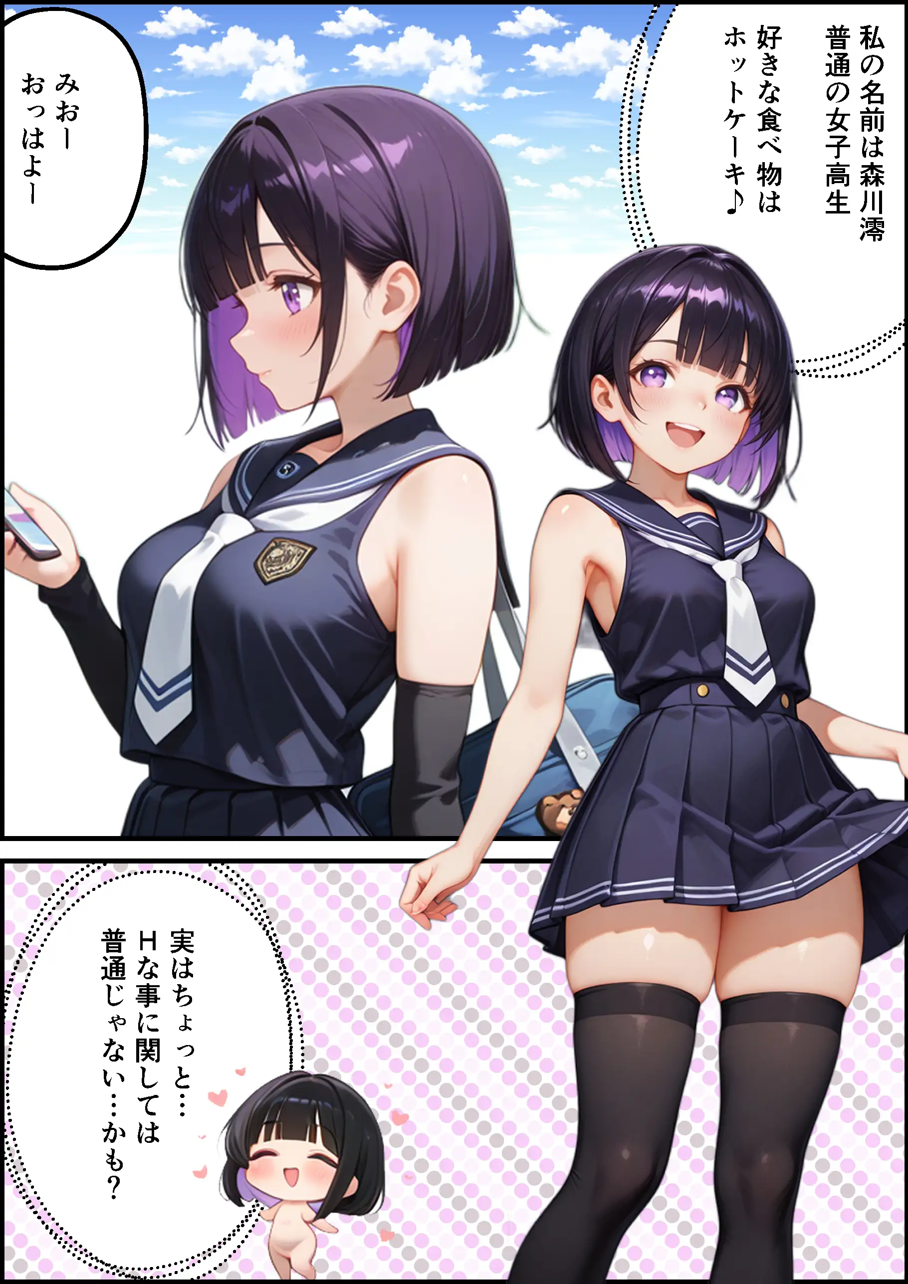 天真爛漫なJK（18）森川澪はHなマッチングでどこでもヤッちゃう件？！ 3ページ