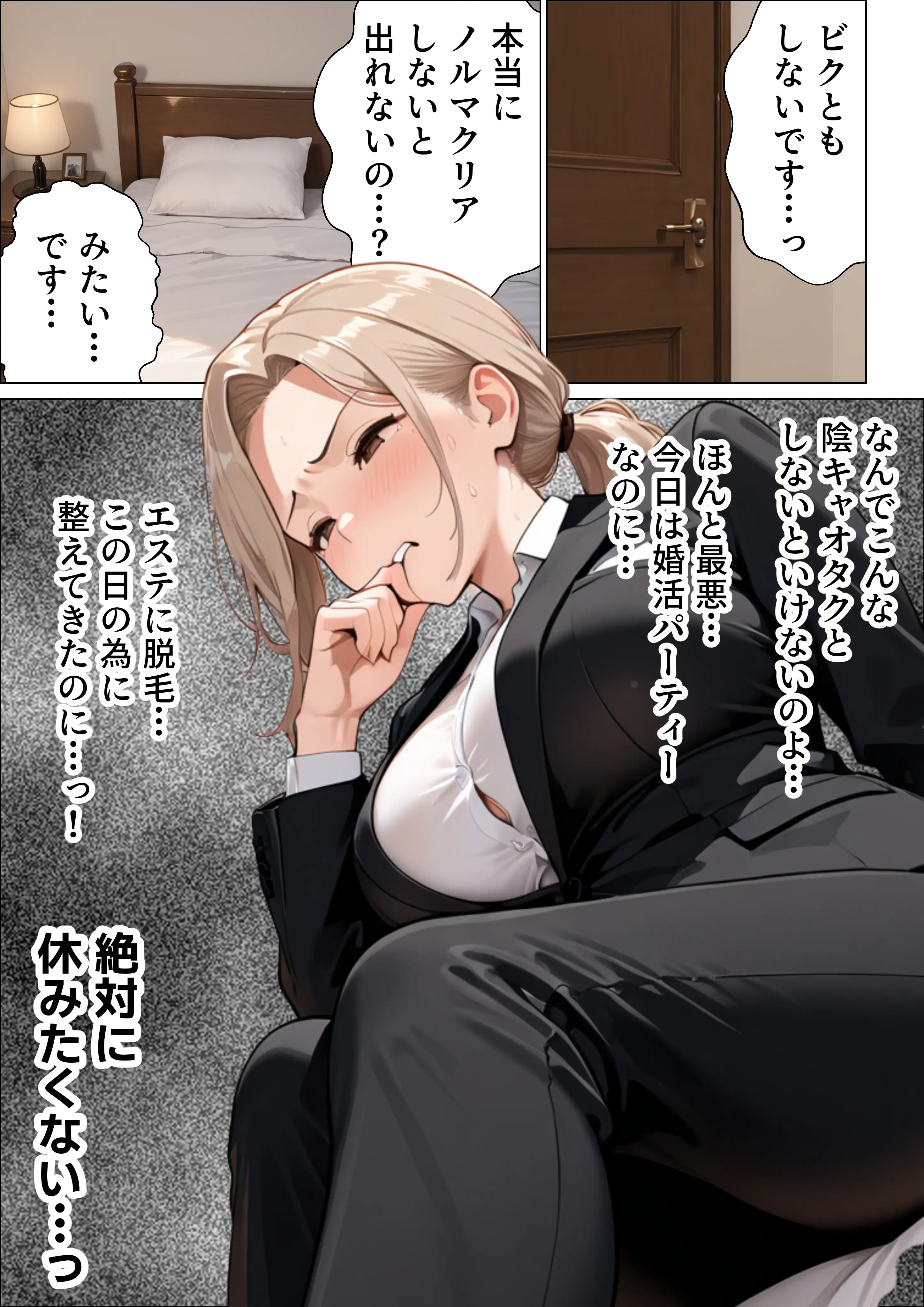 婚活中の爆乳OLの先輩と極太チンポでお仕置きセックス 11ページ