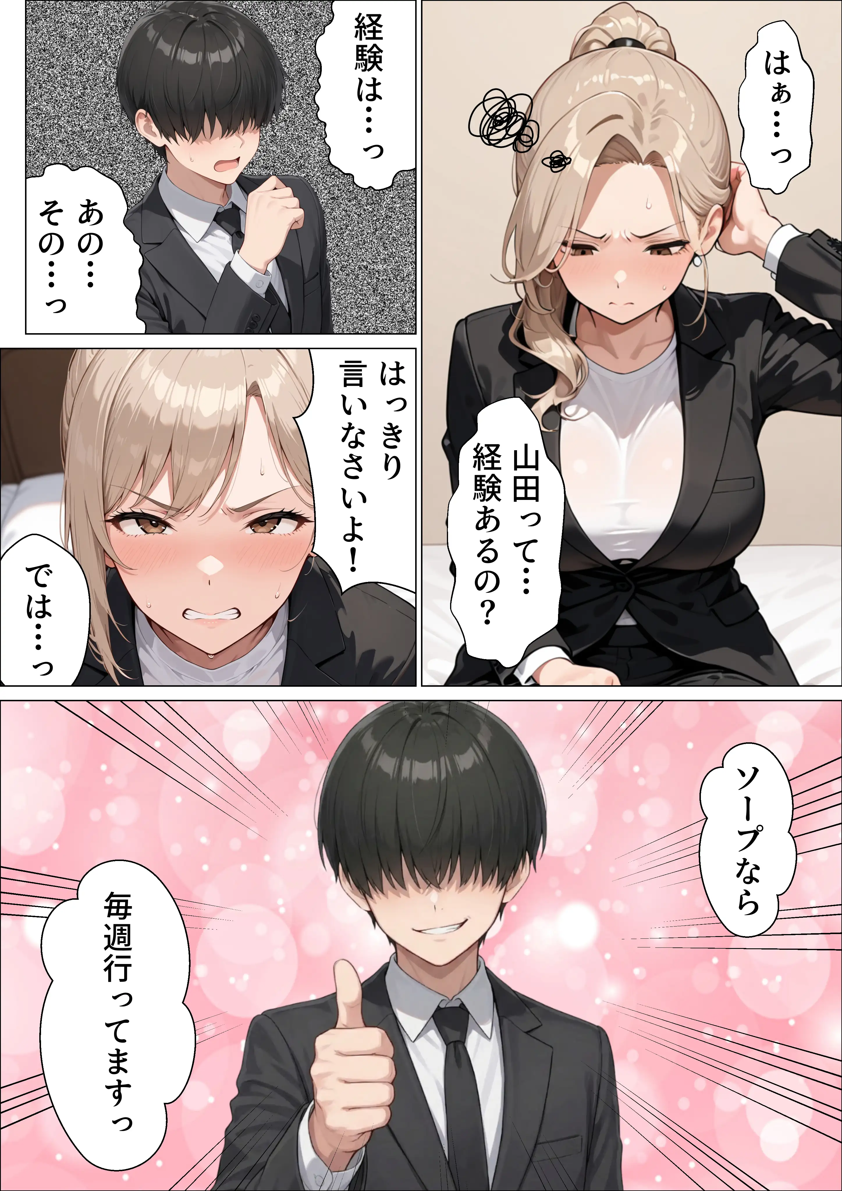婚活中の爆乳OLの先輩と極太チンポでお仕置きセックス 12ページ