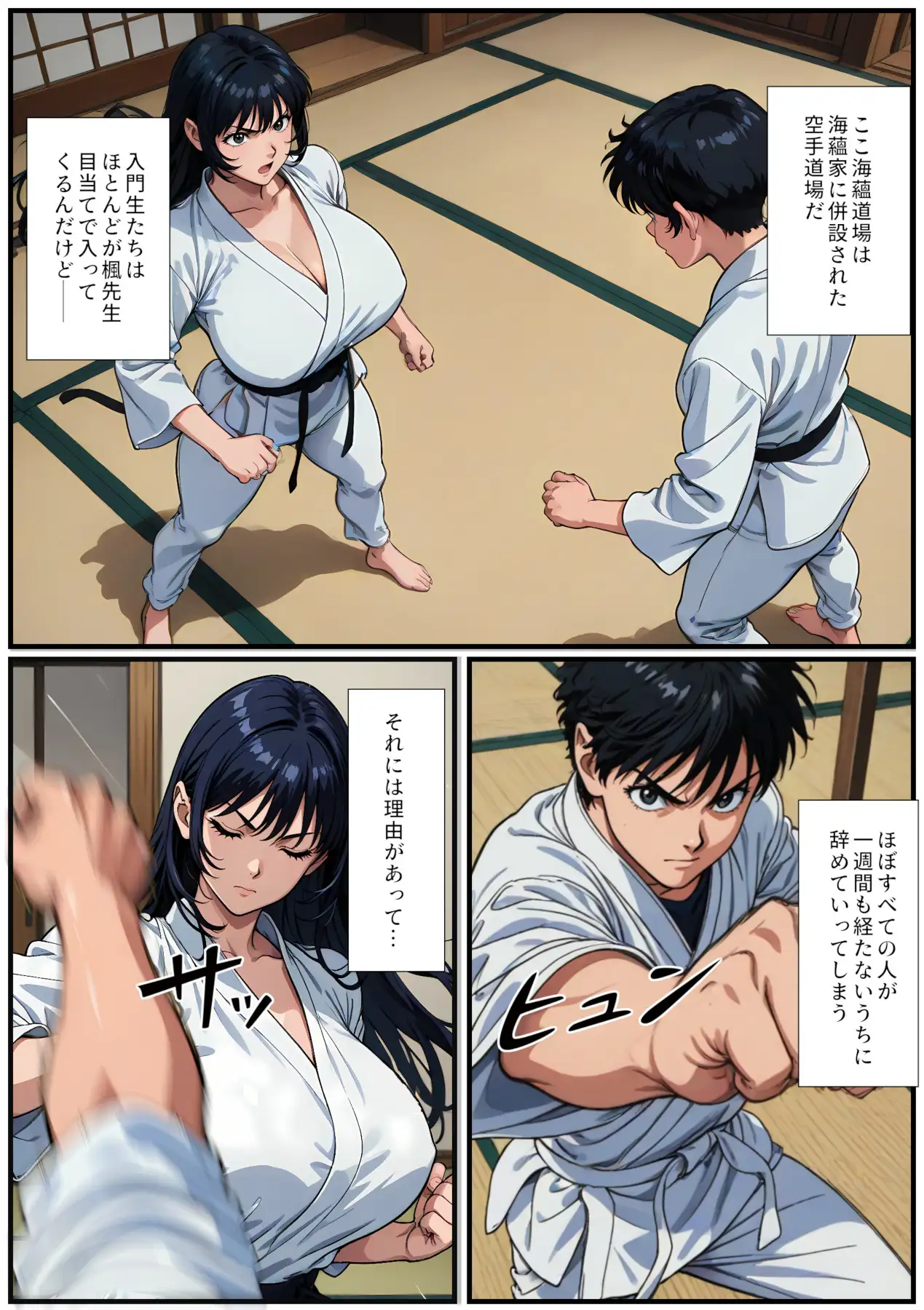 楓先生の敗北 4ページ