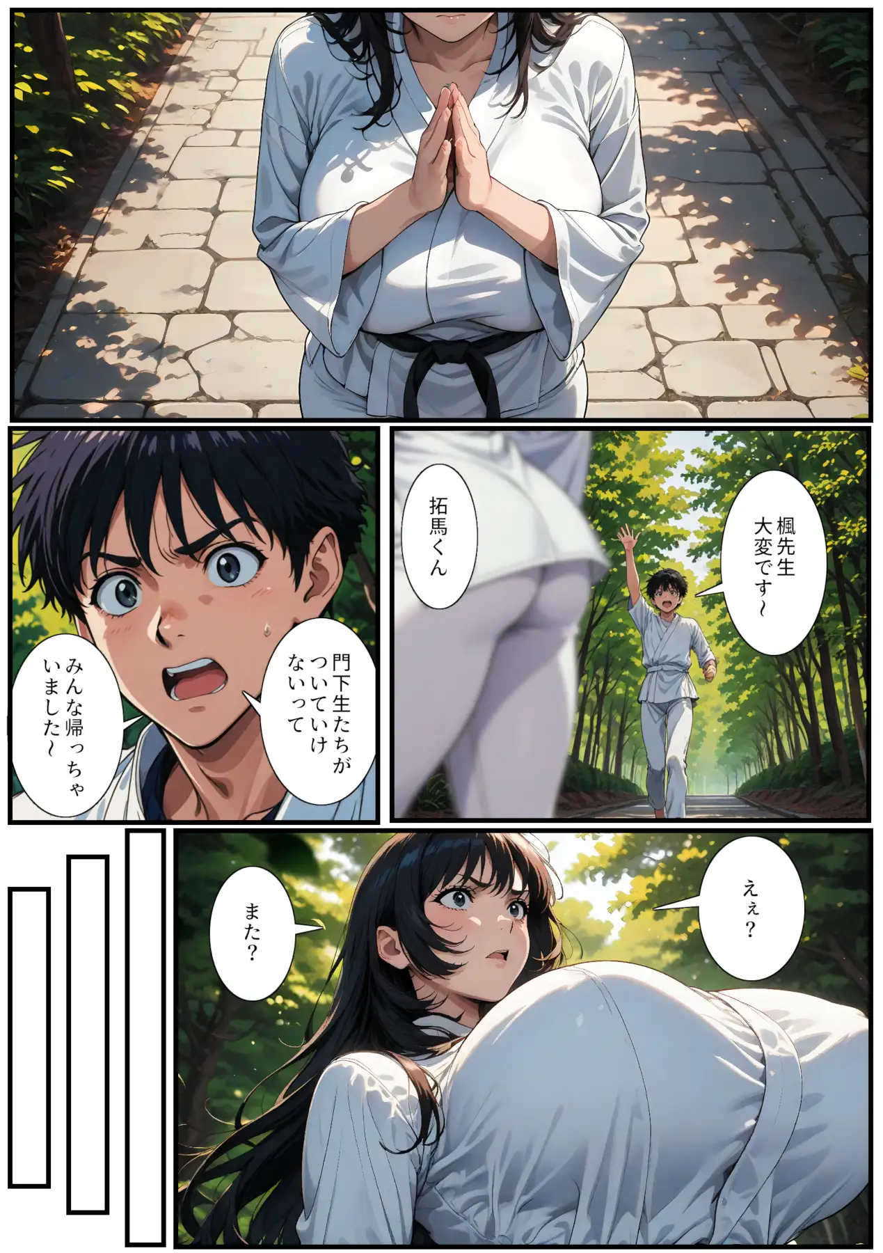 楓先生の敗北 16ページ