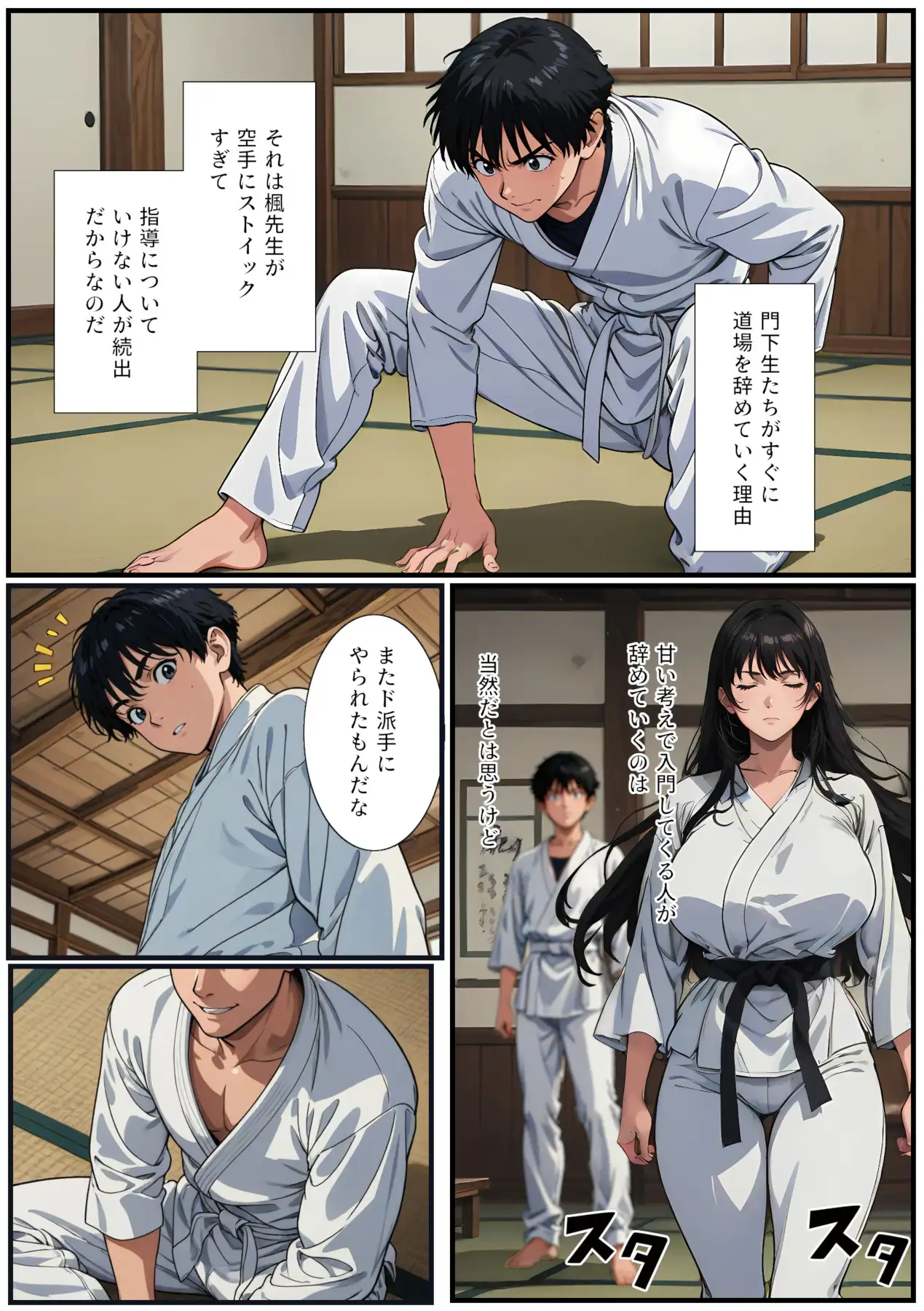 楓先生の敗北 18ページ