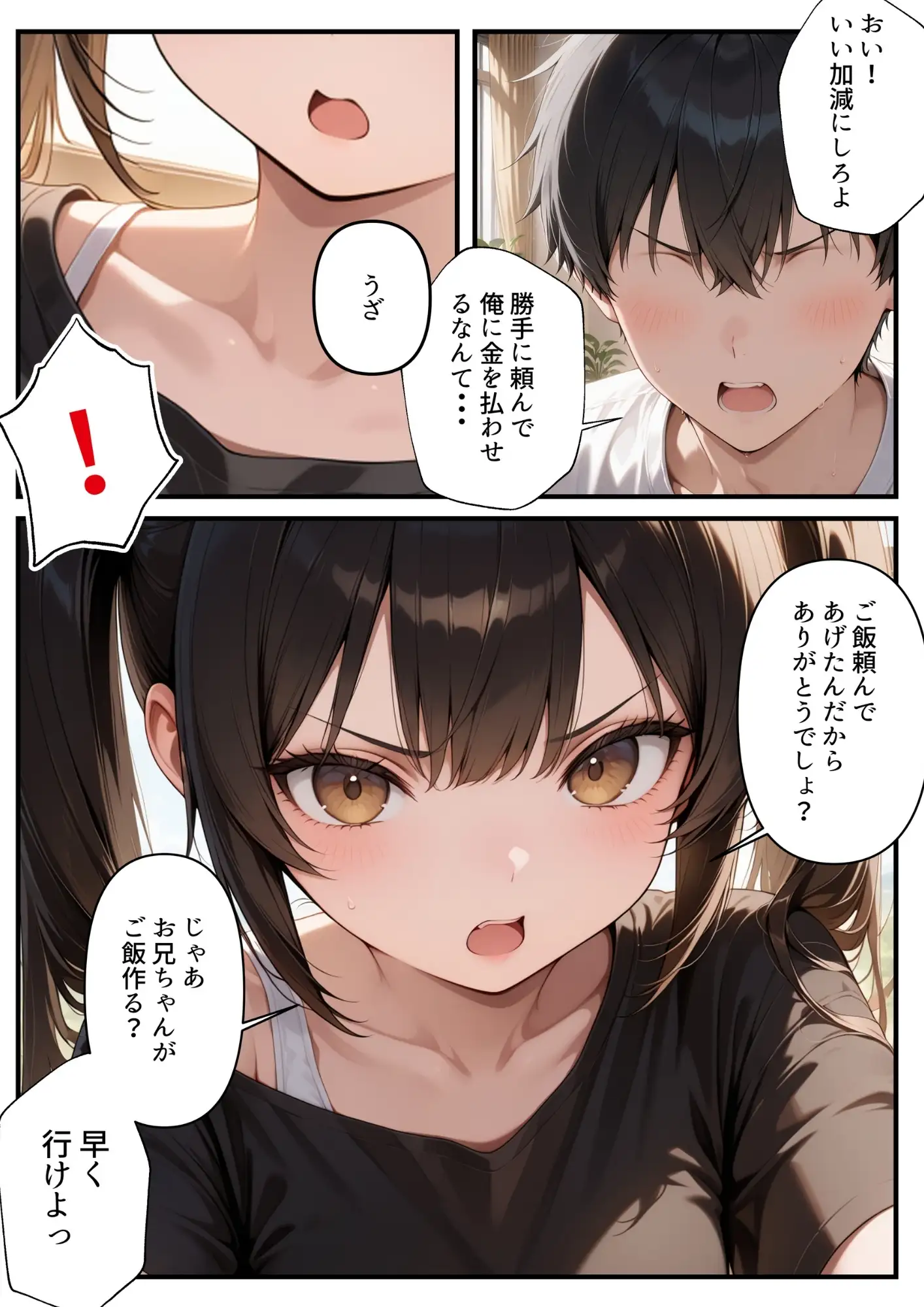 めちゃくちゃ生意気な現役女子校生アイドルの妹のパンツでシコっていたら... 7ページ