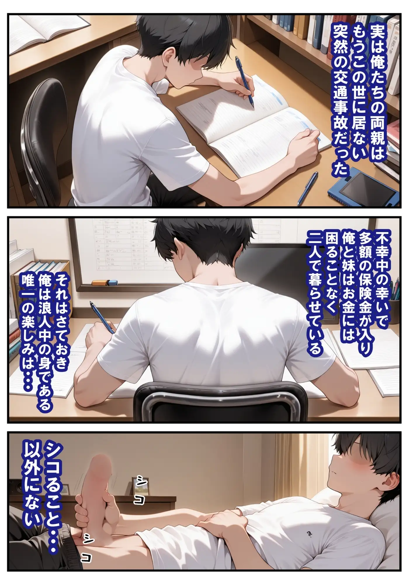 めちゃくちゃ生意気な現役女子校生アイドルの妹のパンツでシコっていたら... 14ページ