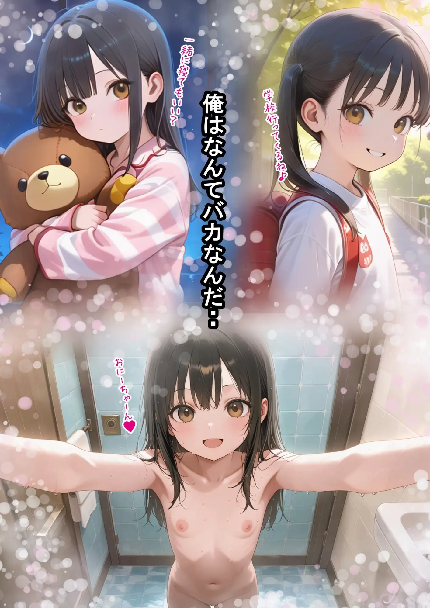 めちゃくちゃ生意気な現役女子校生アイドルの妹のパンツでシコっていたら... 27ページ