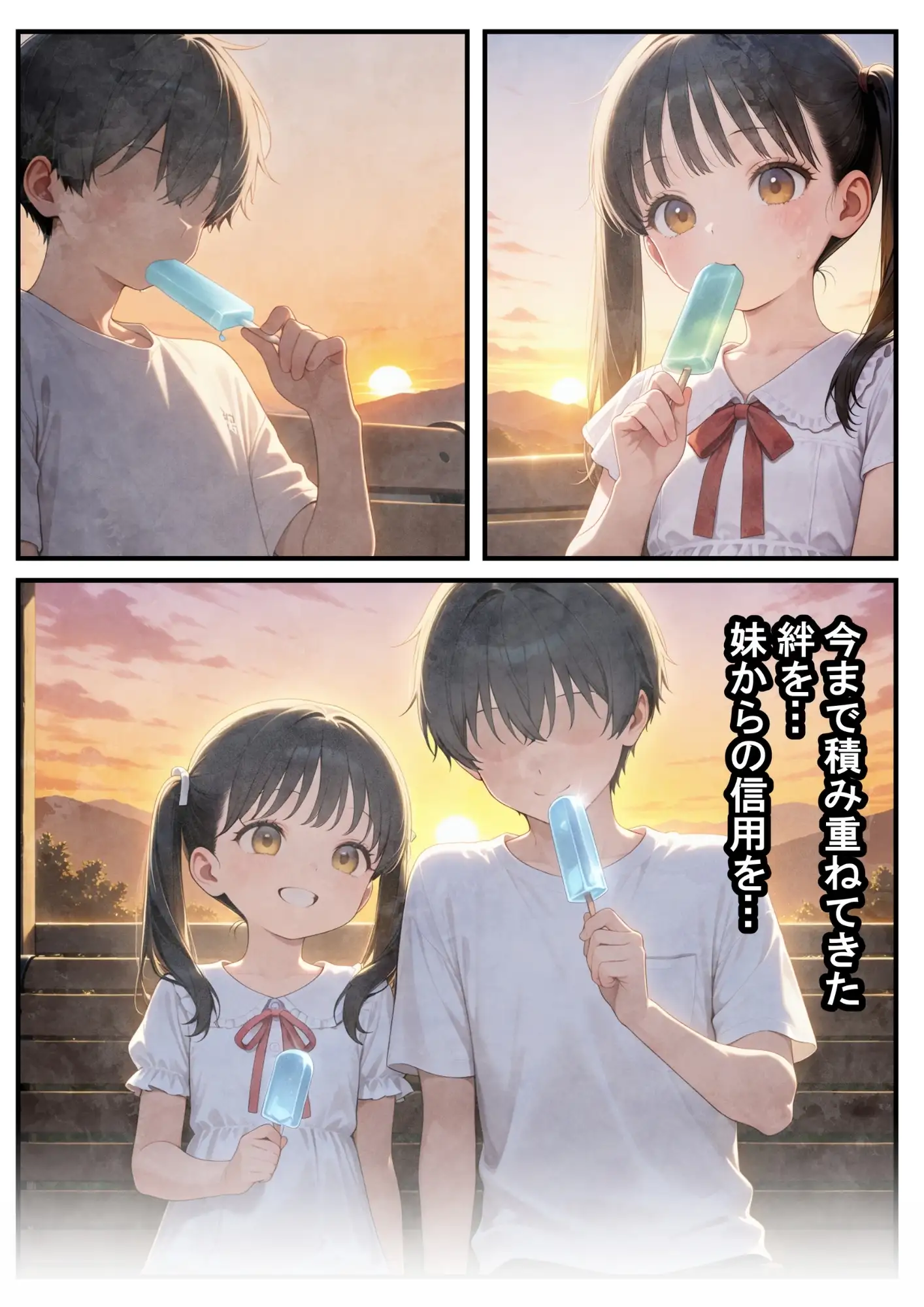 めちゃくちゃ生意気な現役女子校生アイドルの妹のパンツでシコっていたら... 29ページ