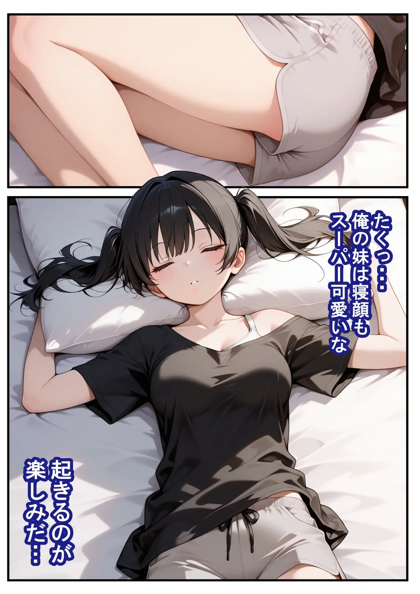 めちゃくちゃ生意気な現役女子校生アイドルの妹のパンツでシコっていたら... 33ページ