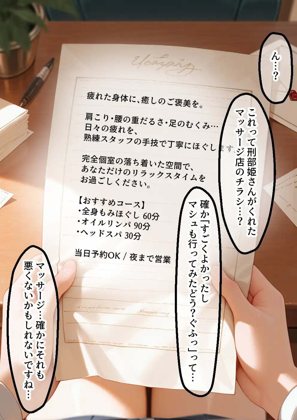 媚薬入りアロマで子宮にキス「先生、これってマッサージですか？」無謀にもイかされまくる話〜シールダー編〜 3ページ