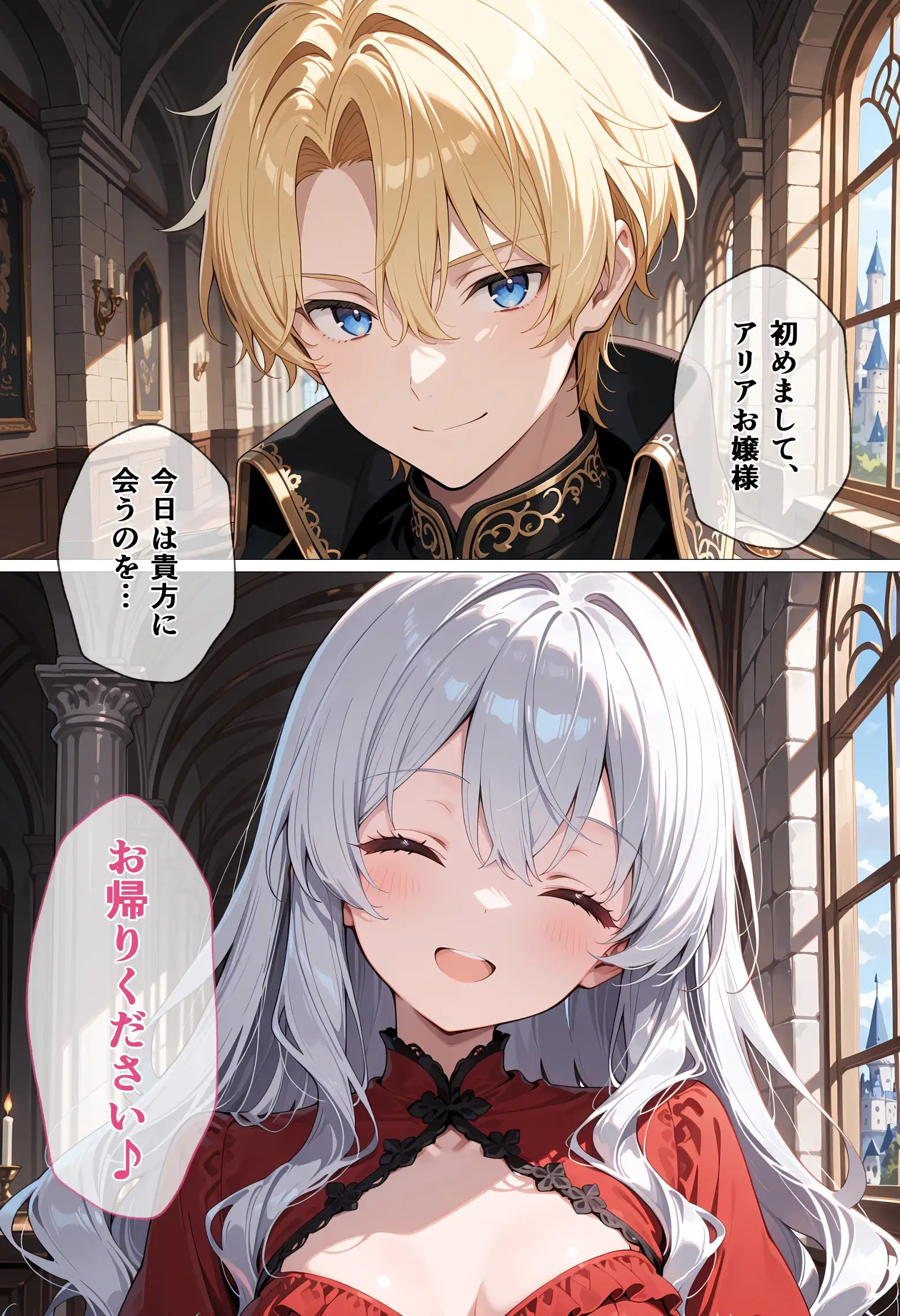 男嫌いの貴族令嬢が妊活した話 1ページ