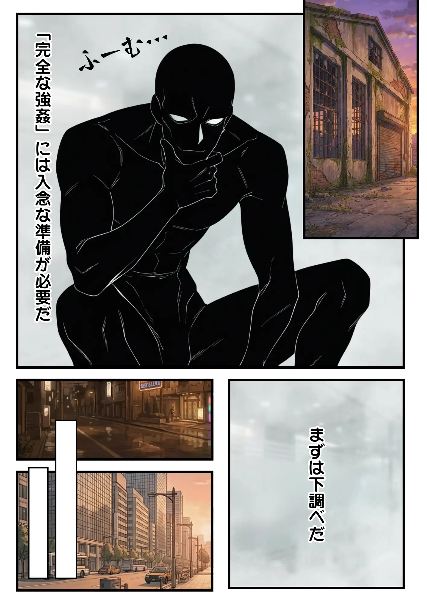 名探偵コカン  漆黒の強●魔（レイパー） 7ページ