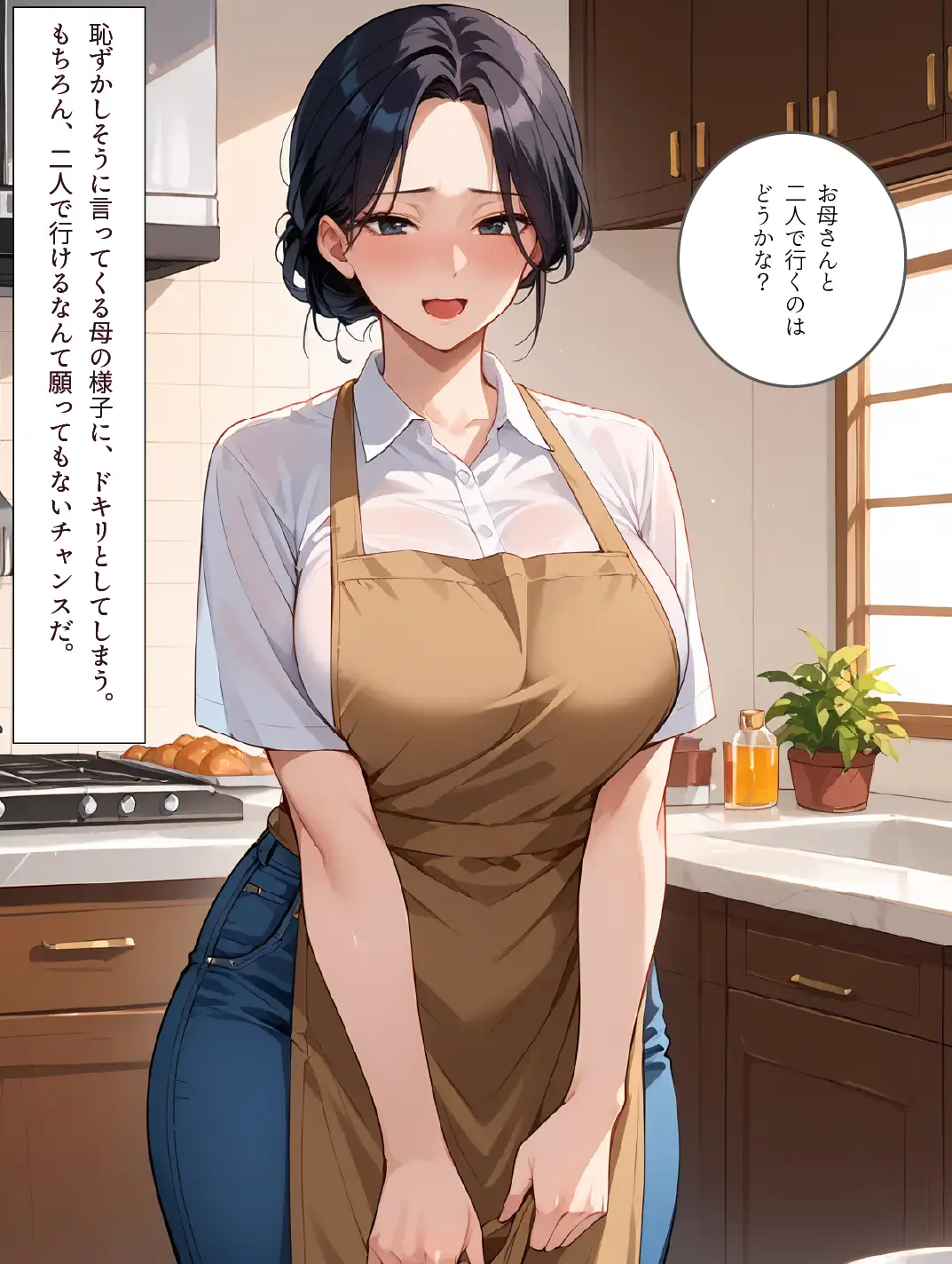 母と露天風呂付き客室のある温泉宿に行った話 1＋2お得セット「母さんとイチャラブ子作り孕ませ生活」 6ページ