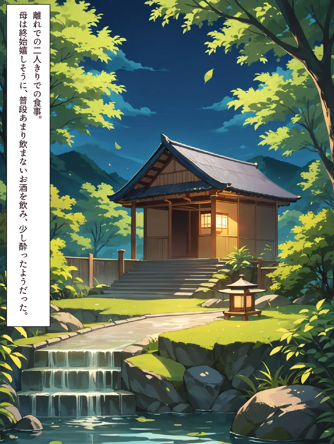 母と露天風呂付き客室のある温泉宿に行った話 1＋2お得セット「母さんとイチャラブ子作り孕ませ生活」 32ページ