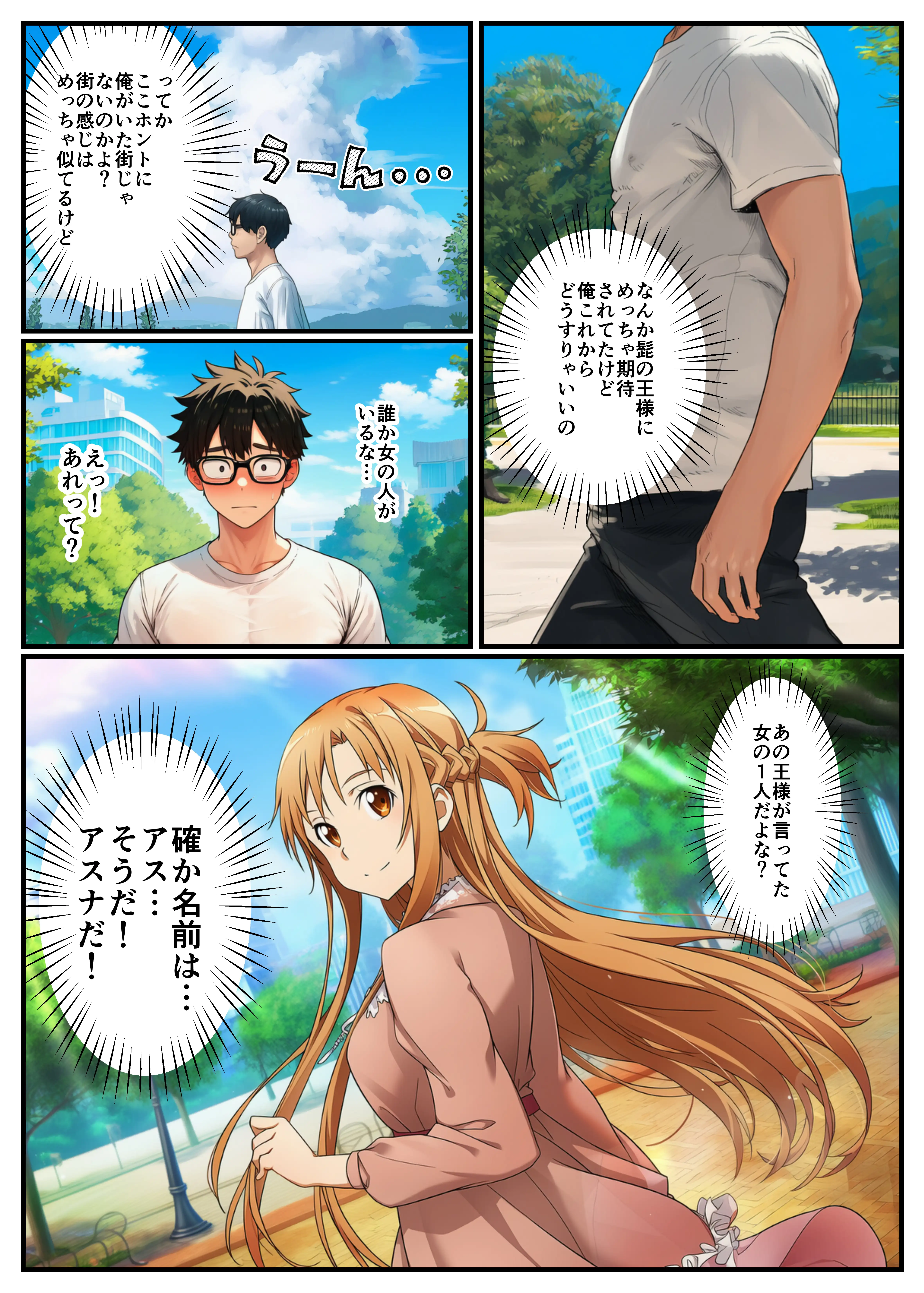 転生した俺がSAOの美女とハーレムセックスした件 7ページ