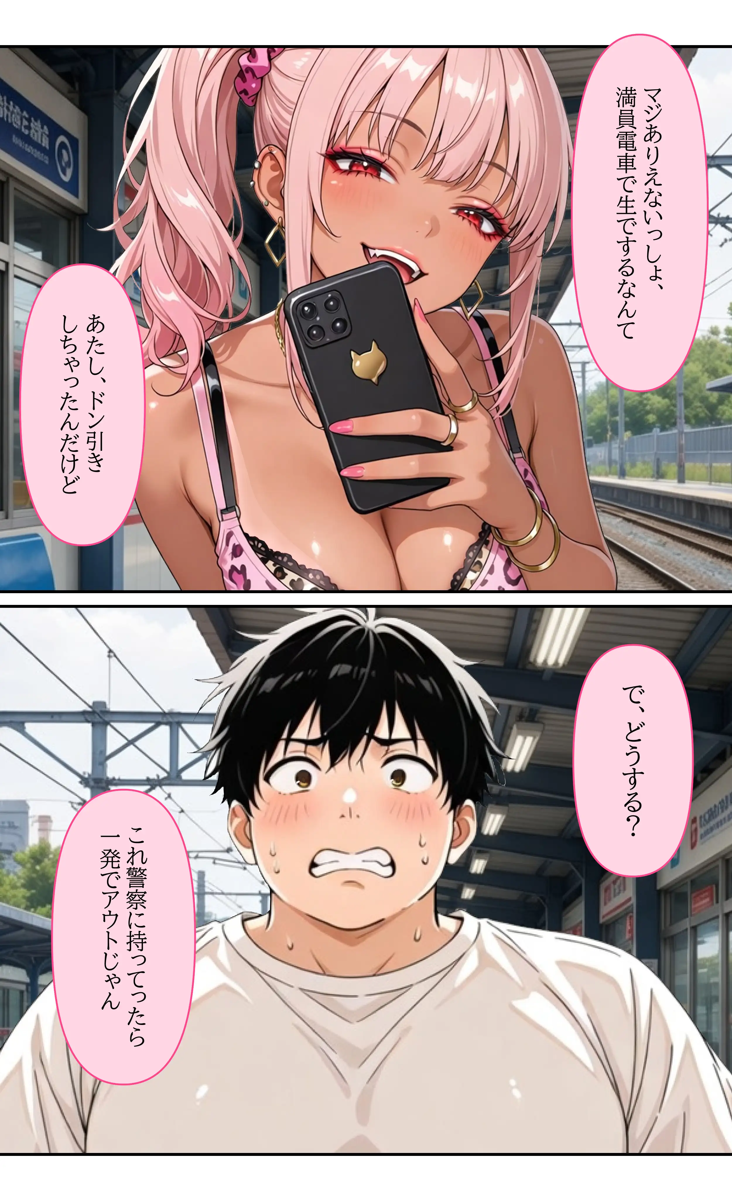 街中のギャル掃除屋になろうと決意した話 25ページ