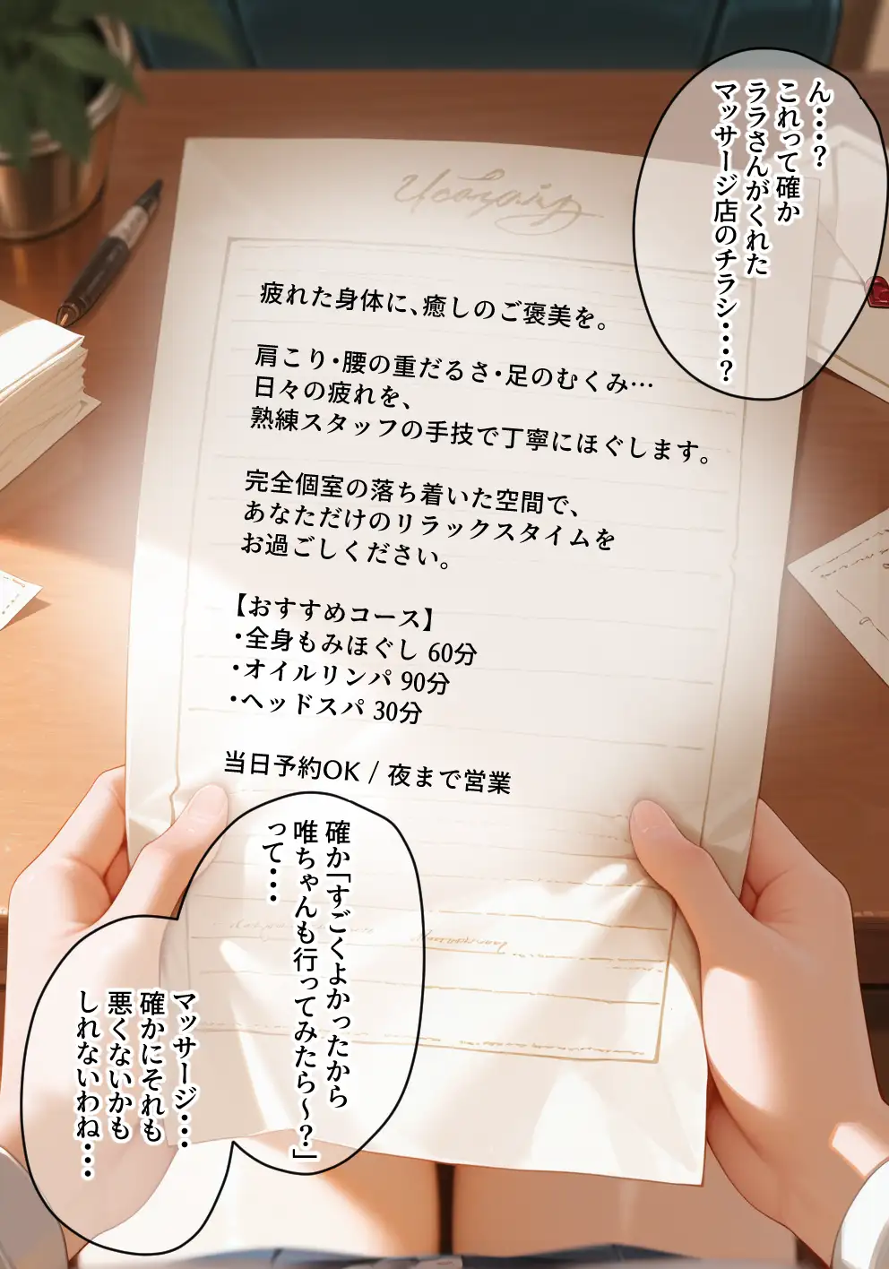 媚薬入りアロマで子宮にキス「先生、これってマッサージですか？」無謀にもイかされまくる話〜風紀委員編〜 3ページ