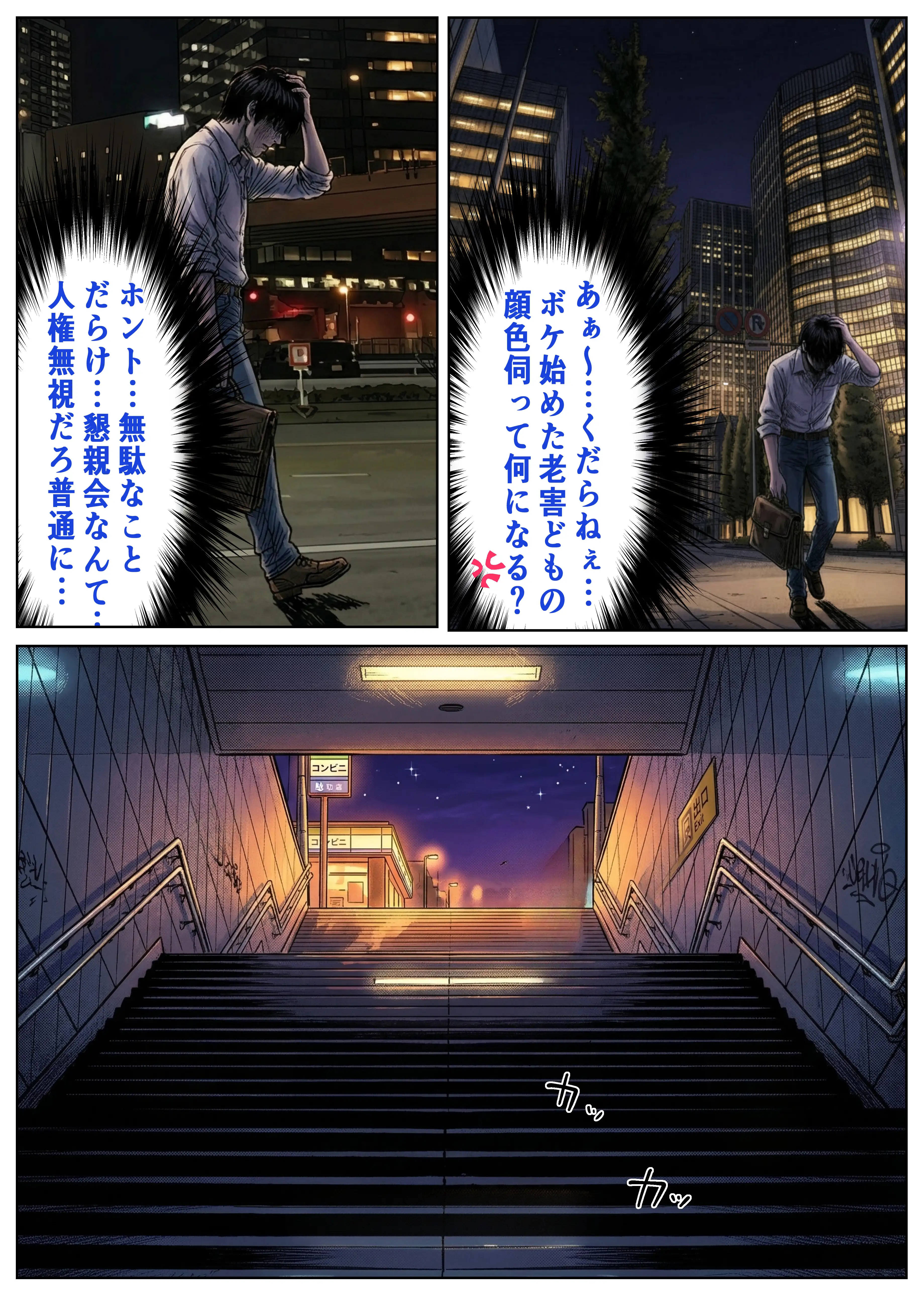 透明人間ドリンク 3ページ