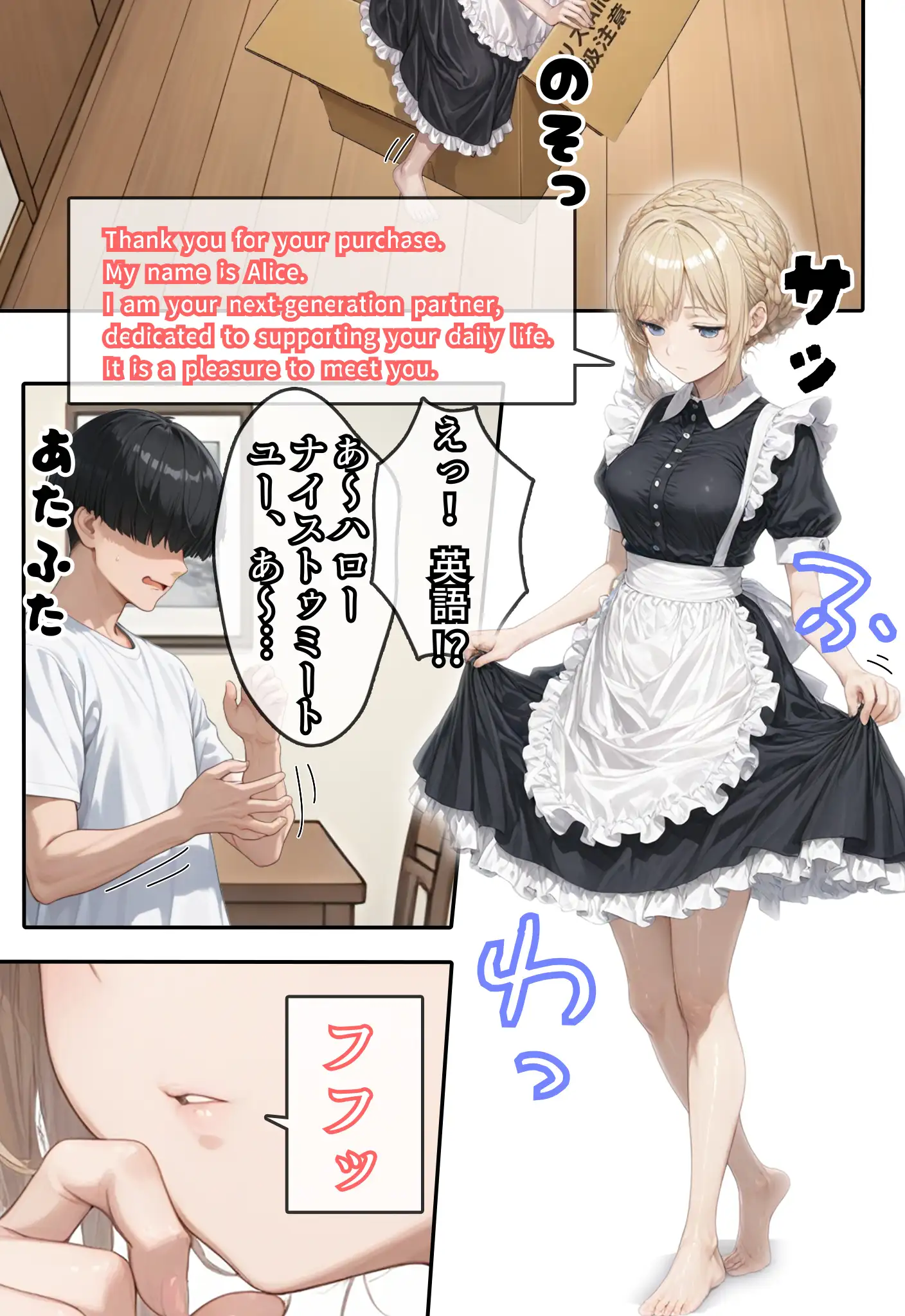 アリス 〜アンドロイドに無遠慮SEX〜 10ページ
