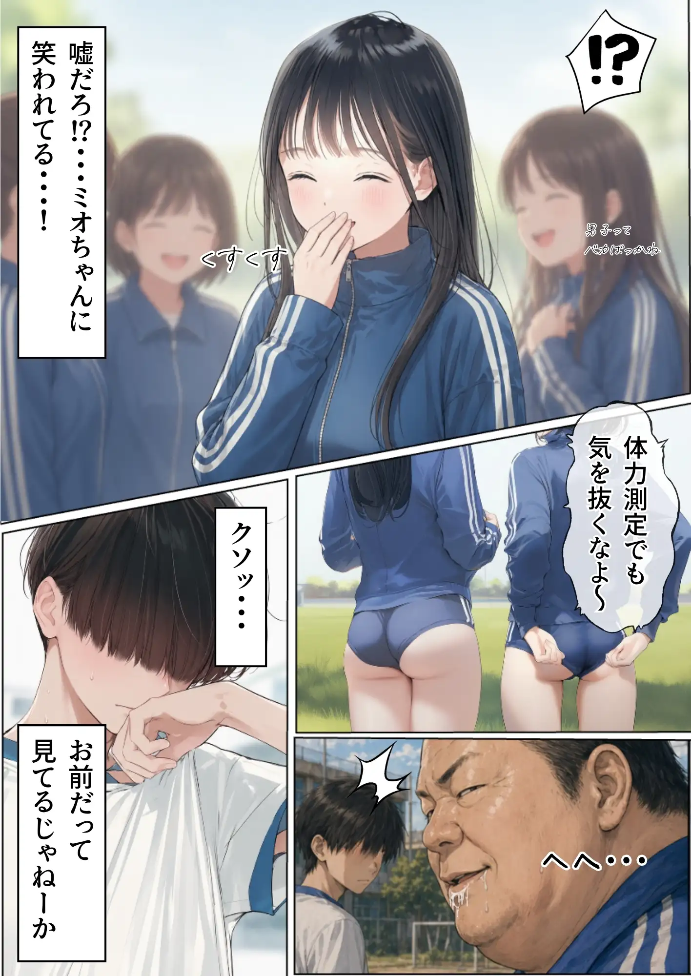 【昭和編】想いを寄せていたクラスメイトが中年メタボ教師（BMI40）と肉体関係だった件 10ページ