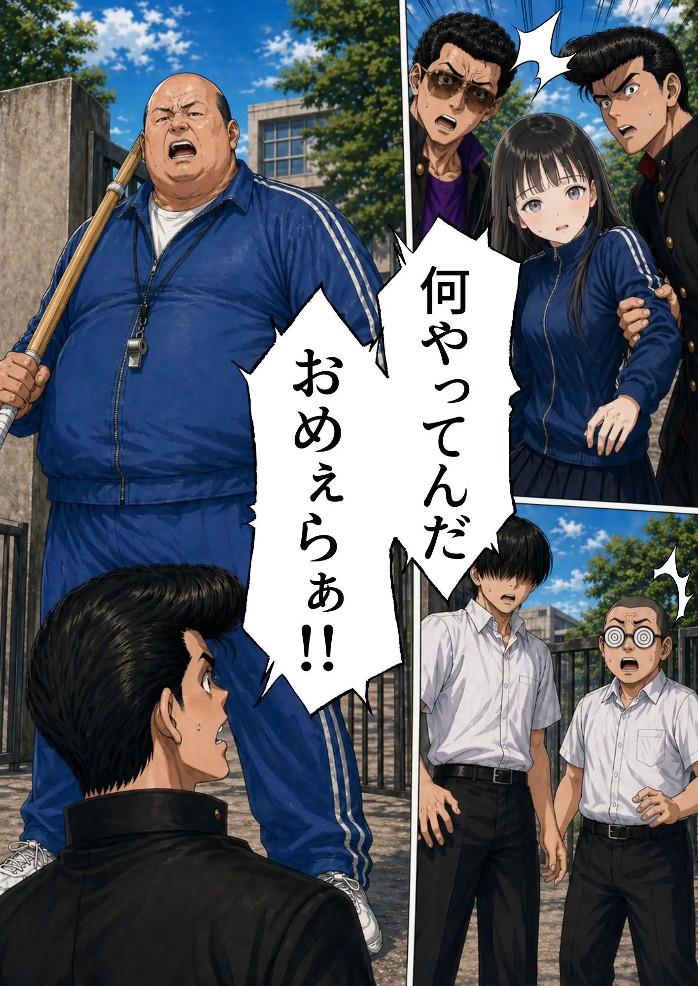 【昭和編】想いを寄せていたクラスメイトが中年メタボ教師（BMI40）と肉体関係だった件 17ページ