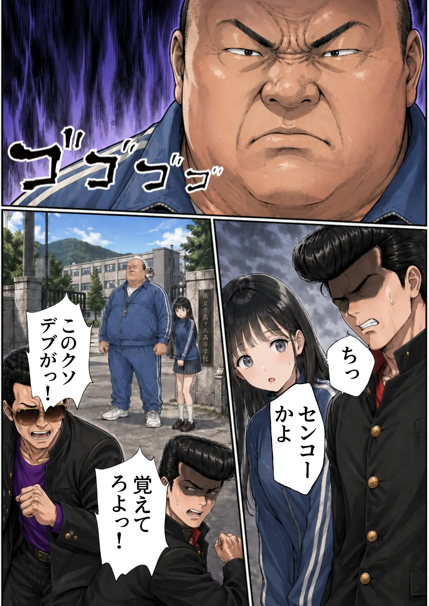 【昭和編】想いを寄せていたクラスメイトが中年メタボ教師（BMI40）と肉体関係だった件 18ページ