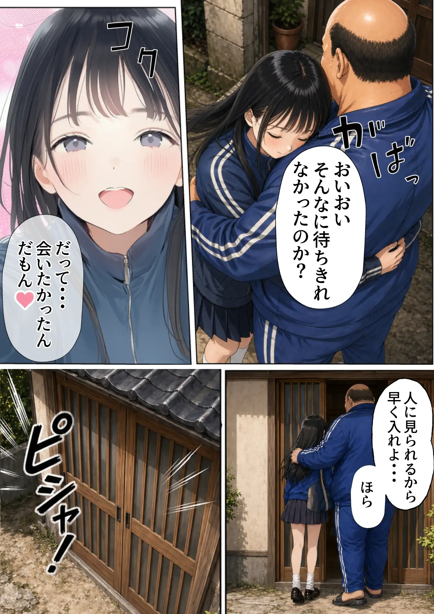 【昭和編】想いを寄せていたクラスメイトが中年メタボ教師（BMI40）と肉体関係だった件 31ページ