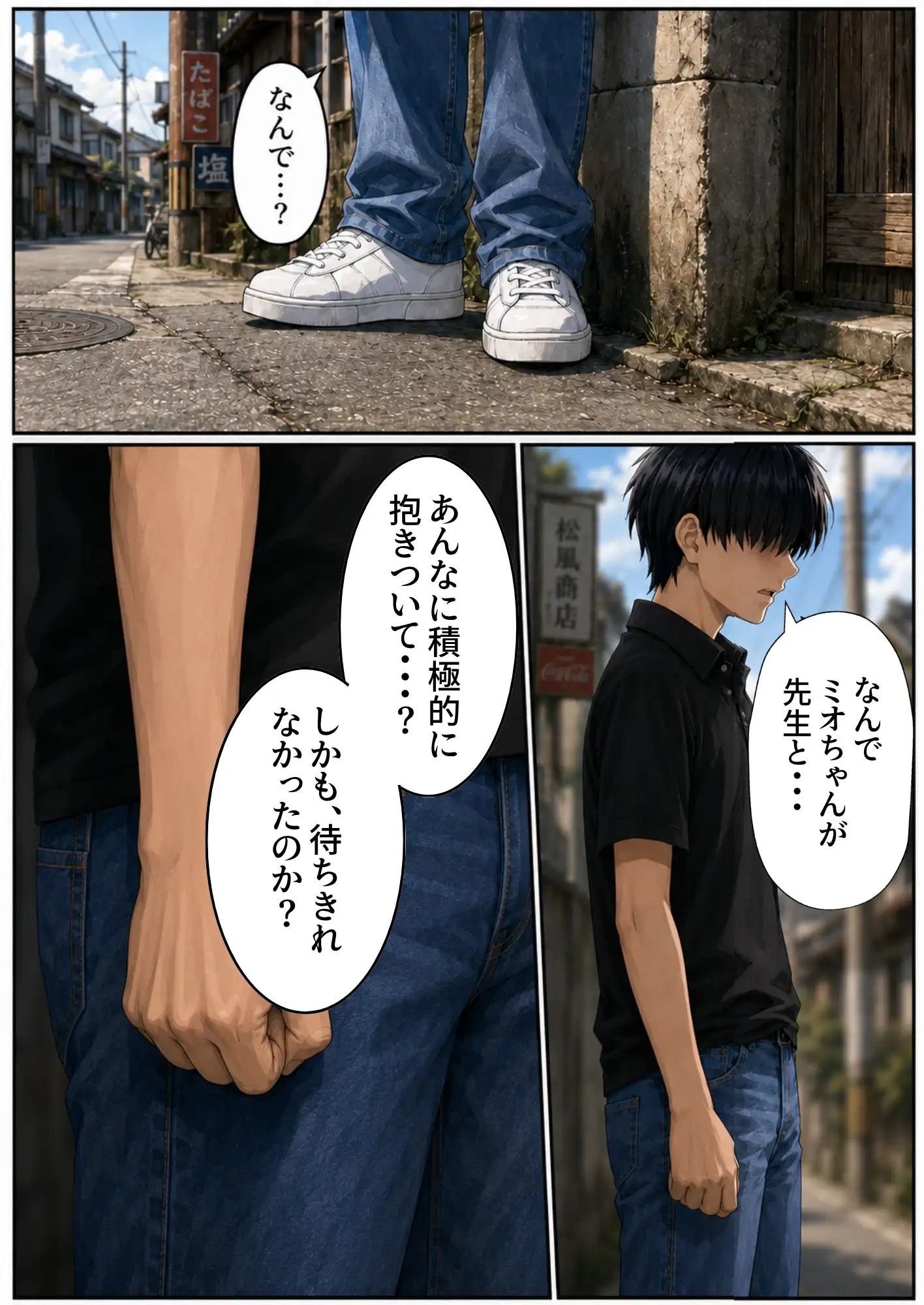 【昭和編】想いを寄せていたクラスメイトが中年メタボ教師（BMI40）と肉体関係だった件 32ページ