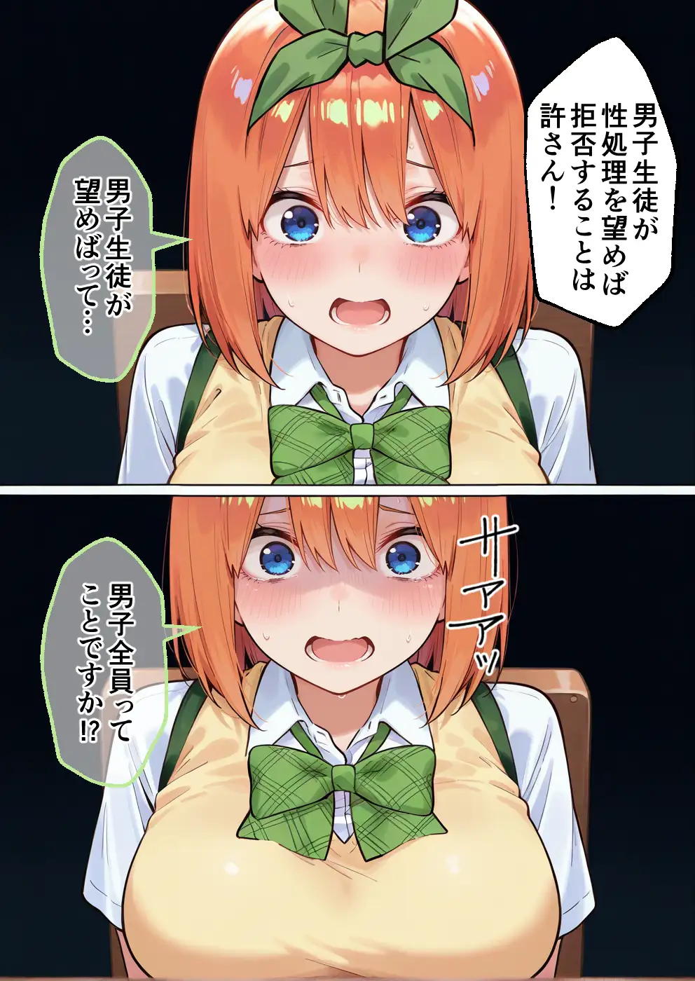 S○Xしないと即退学？  今日から全員強●性処理部（はーと）中出しでご奉仕ポイント大量GET快楽堕ち凌●学園 8ページ