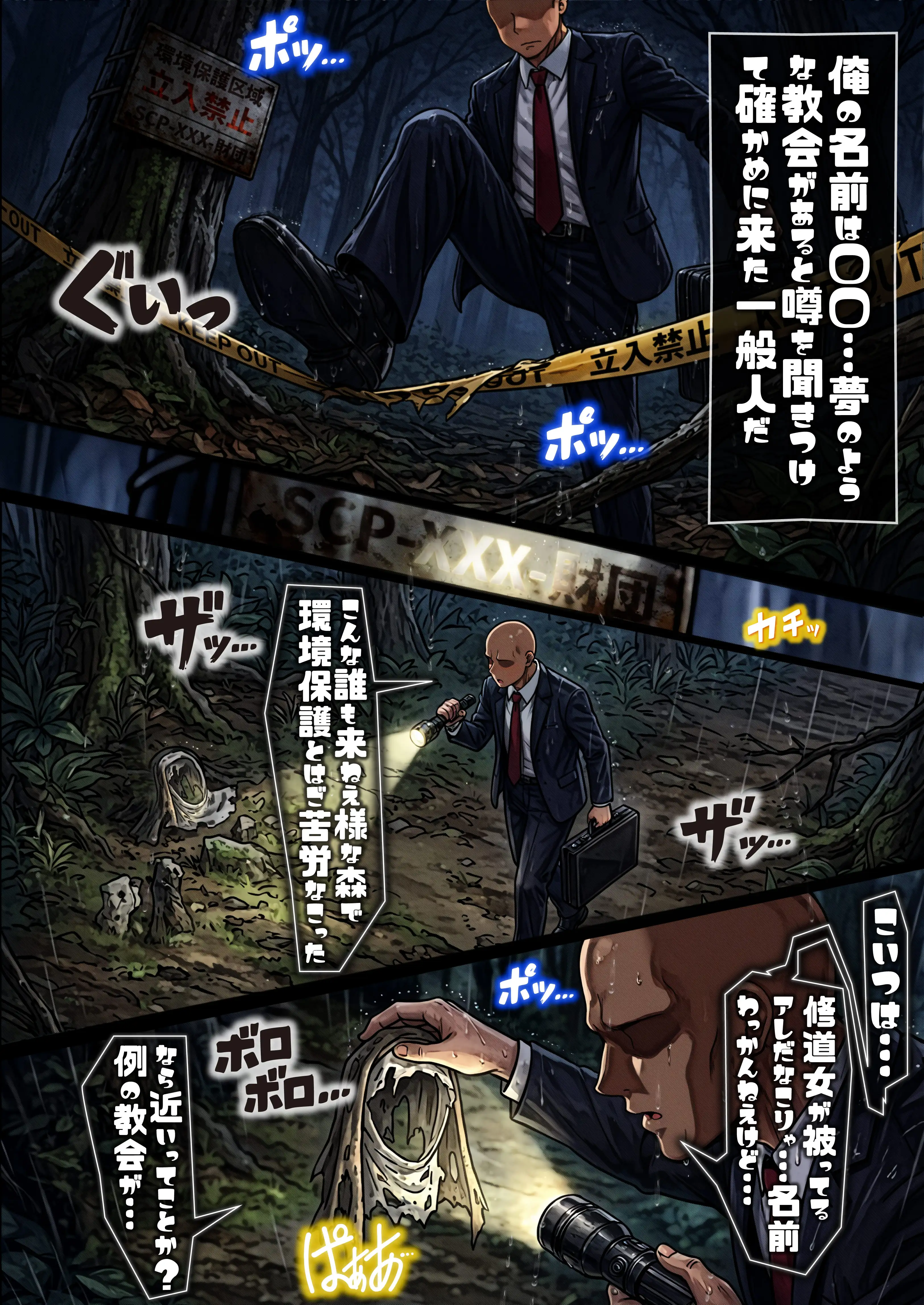 ほろえっちらいぶ し◯れうい 性なる教会の誘惑 SCP-XXX-08-JP 2ページ