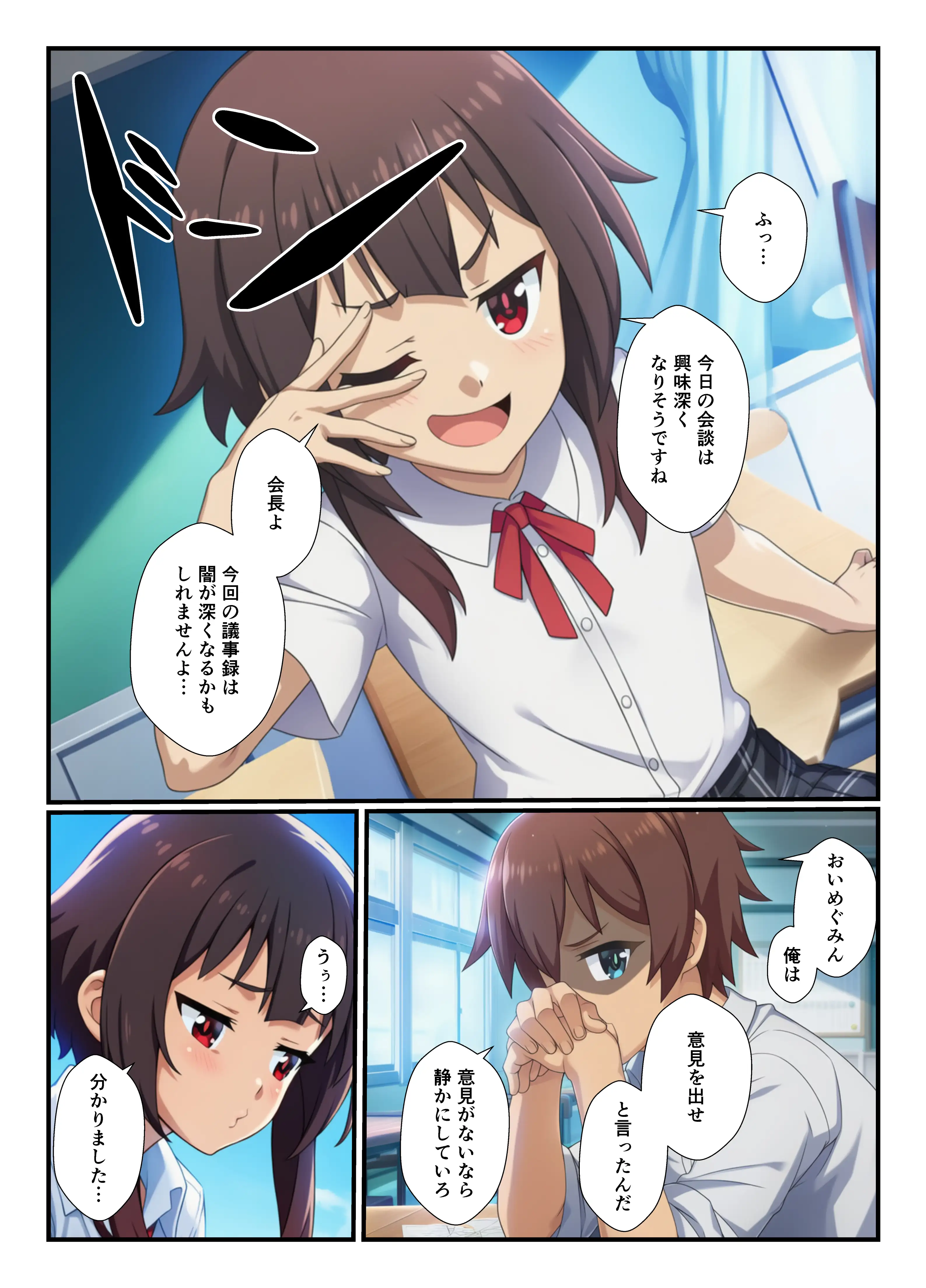 この素晴らしい生徒会にハーレムを! 5ページ