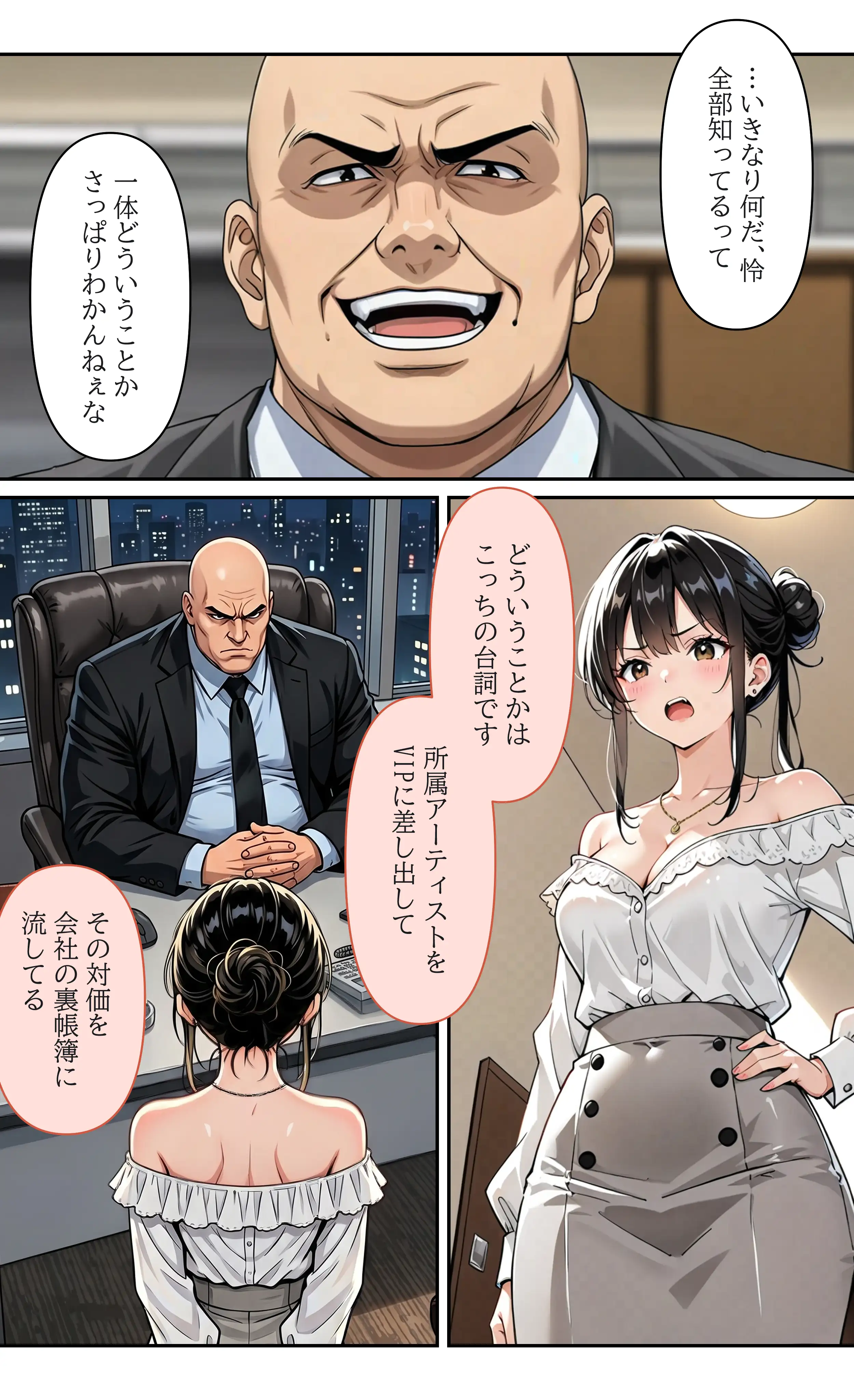デビューは悪夢のはじまり12 〜怜ちゃんと催●に染まったバニーガール姿で堕ちた朝の業務編〜 2ページ