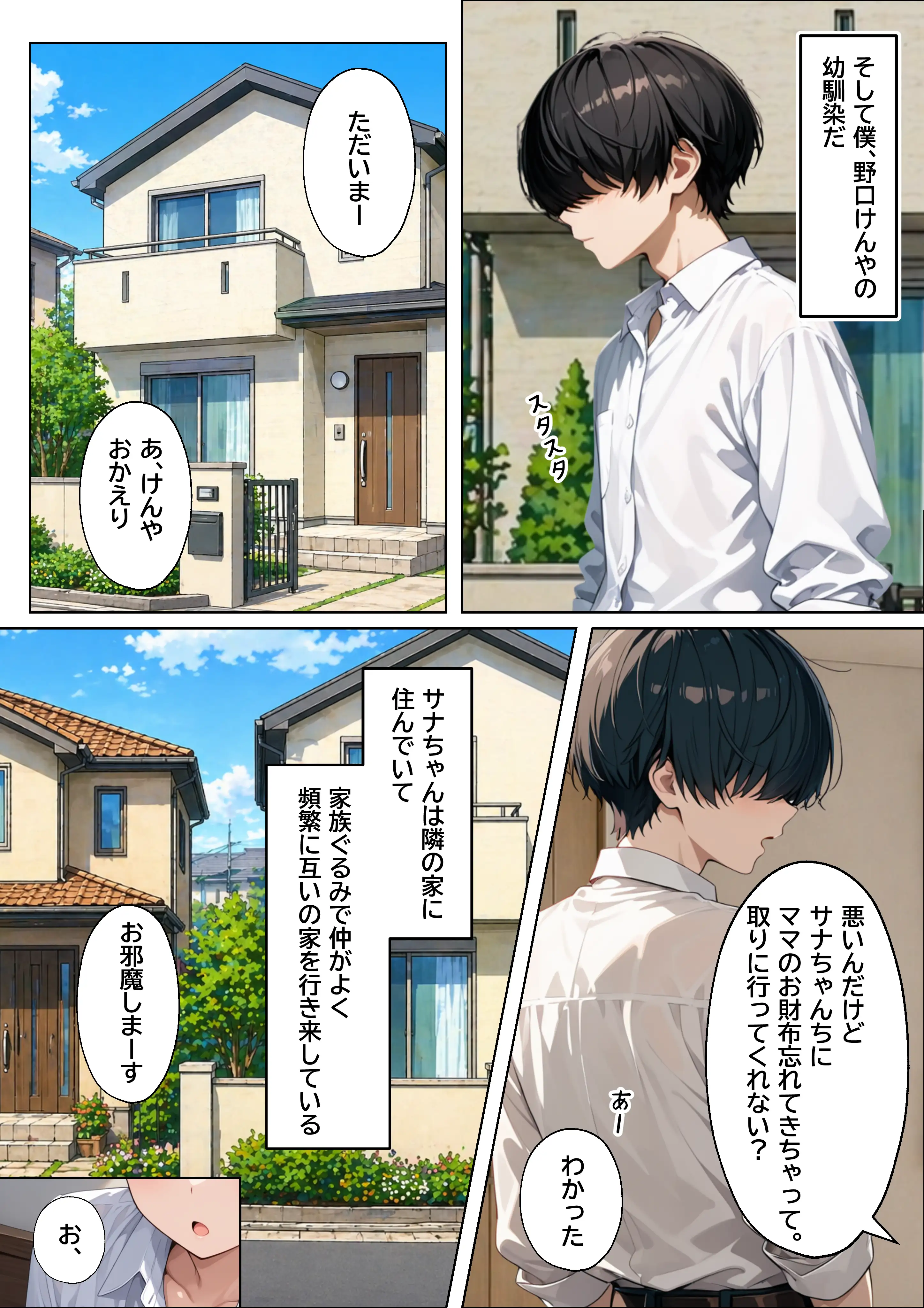 僕の前だけ雌になるボーイッシュ幼馴染とイチャラブ潮だくセックスする話 2ページ