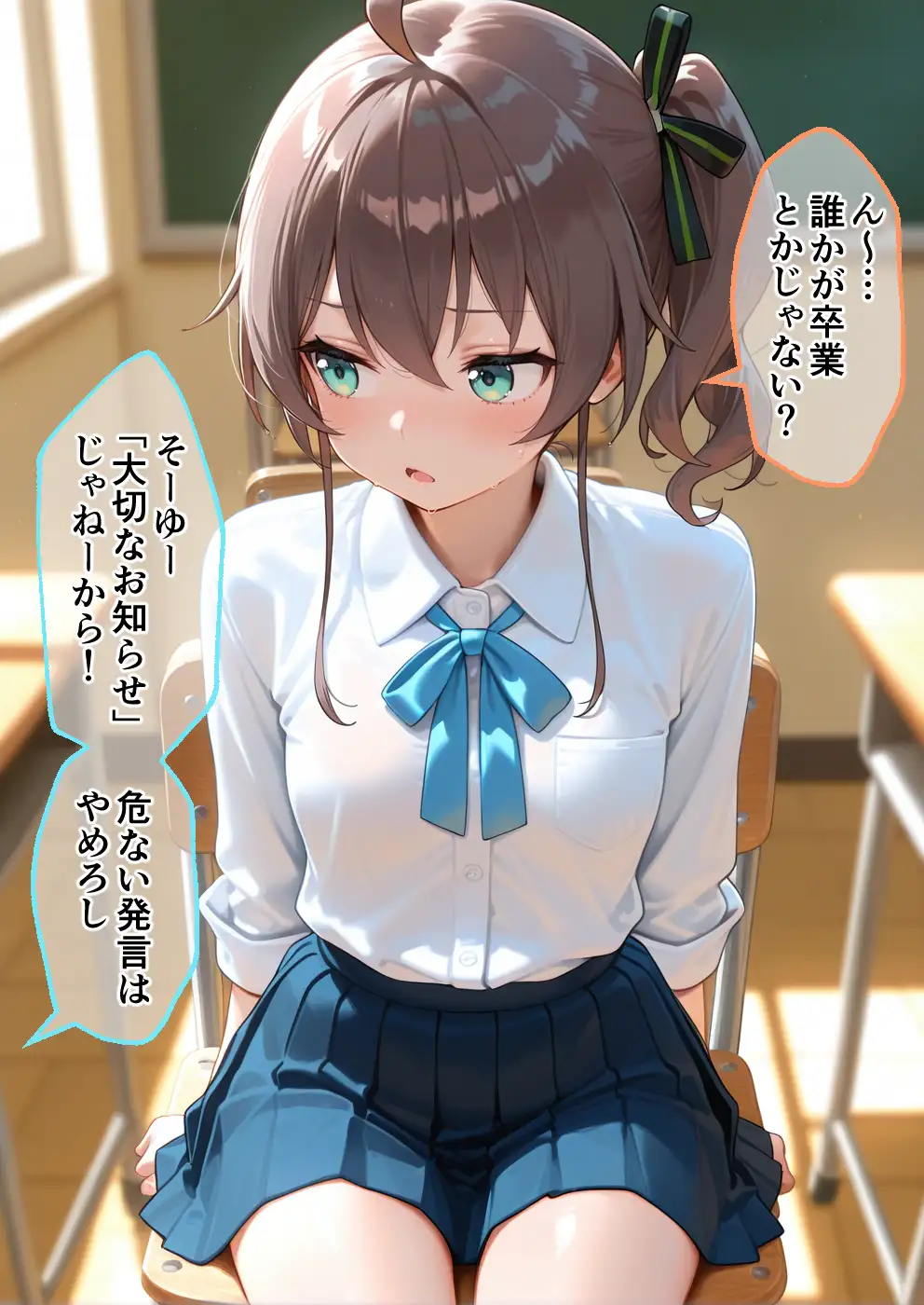 S○Xしないと即退学? 今日から全員強●性処理部(はーと)中出しでご奉仕ポイント大量GET快楽堕ち凌●学園 Vチューバー編 2ページ