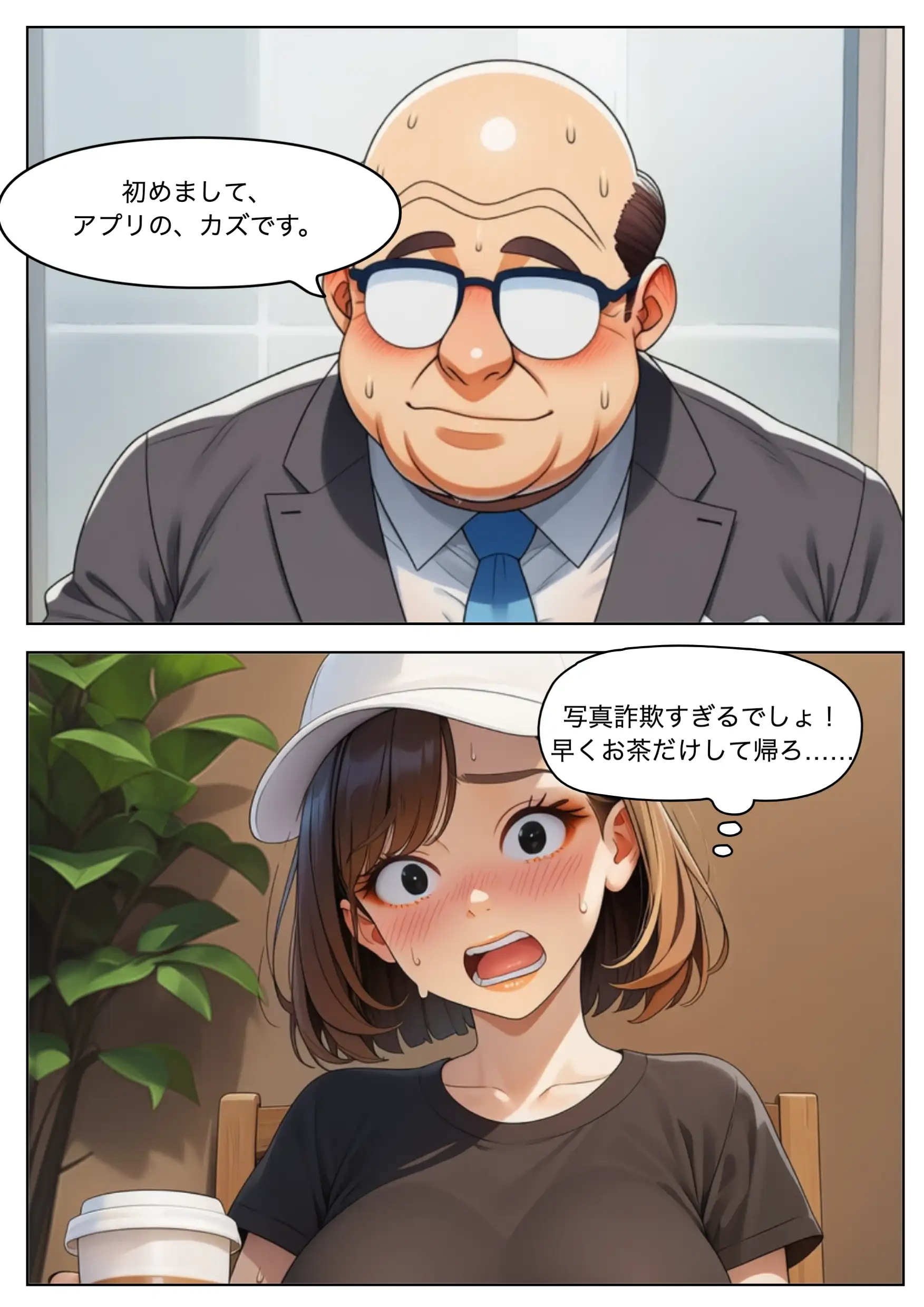 パパ活女子・中谷紬（24）がキモおじのデカチンに沼るまでの話。 6ページ