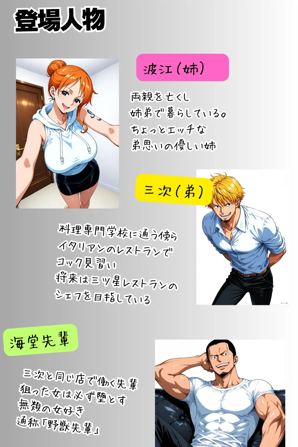 【異世界転生】バ先の野獣先輩に俺の姉貴を紹介したらセックス依存症にされた話【前編】 2ページ