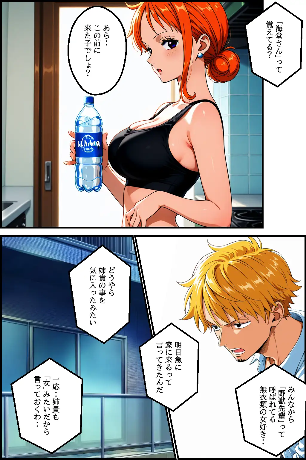 【異世界転生】バ先の野獣先輩に俺の姉貴を紹介したらセックス依存症にされた話【前編】 7ページ