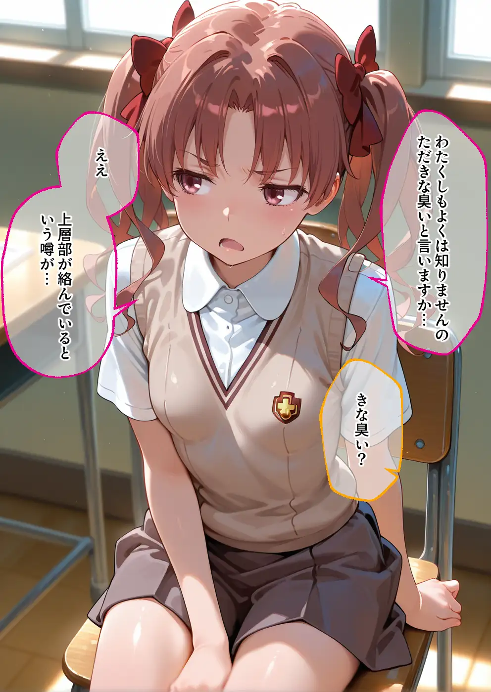 S○Xしないと即退学？ 今日から全員強●性処理部（はーと）中出しでご奉仕ポイント大量GET快楽堕ち凌●学園能力者編 2ページ