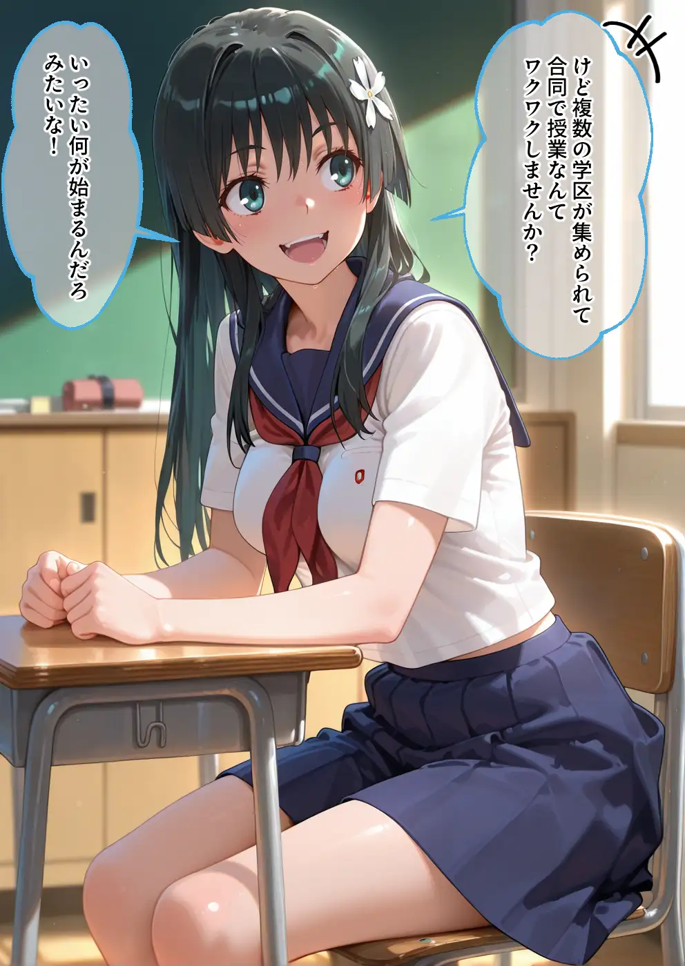 S○Xしないと即退学？ 今日から全員強●性処理部（はーと）中出しでご奉仕ポイント大量GET快楽堕ち凌●学園能力者編 4ページ
