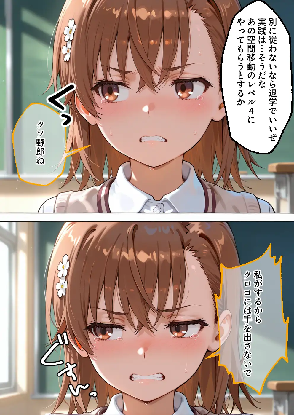 S○Xしないと即退学？ 今日から全員強●性処理部（はーと）中出しでご奉仕ポイント大量GET快楽堕ち凌●学園能力者編 15ページ