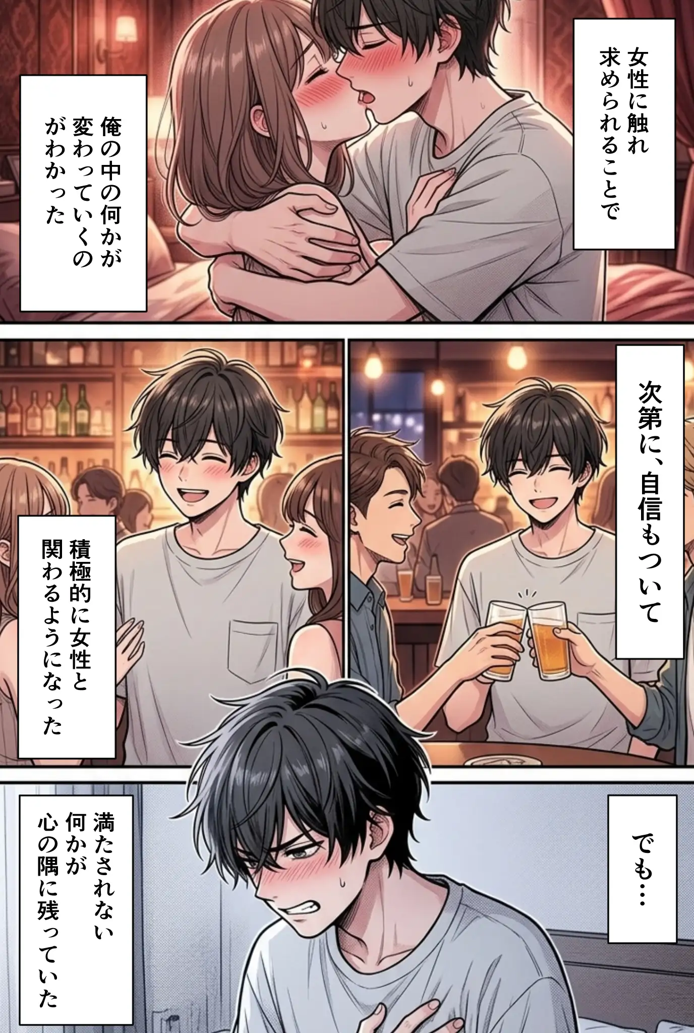 裏垢男子のマッサージで堕ちるミスキャンパス 62ページ