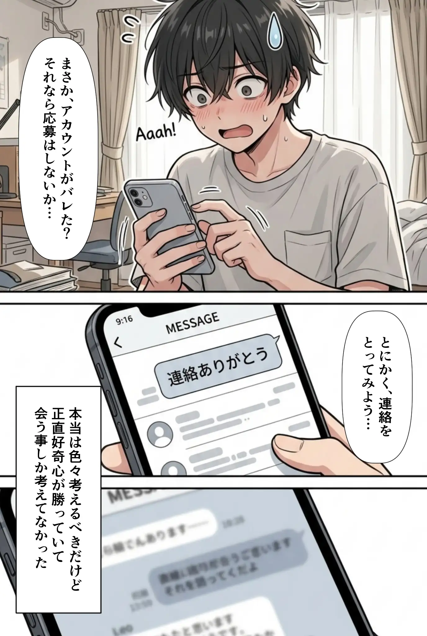 裏垢男子のマッサージで堕ちるミスキャンパス 65ページ