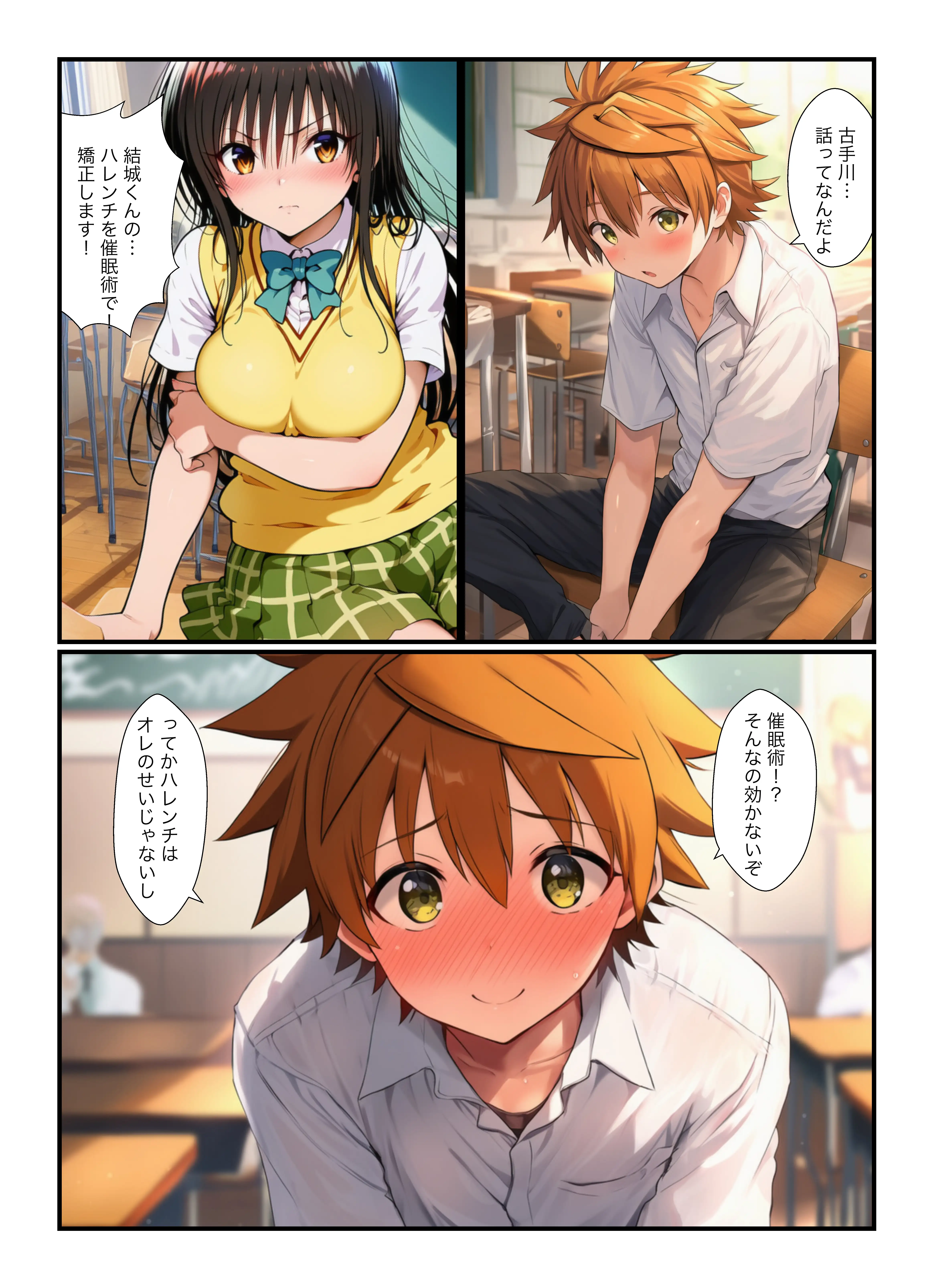 催●術ミスでリトが肉食系に！古手川・モモ・西連寺・ララとイチャラブ中出し！ヤリ放題 2ページ